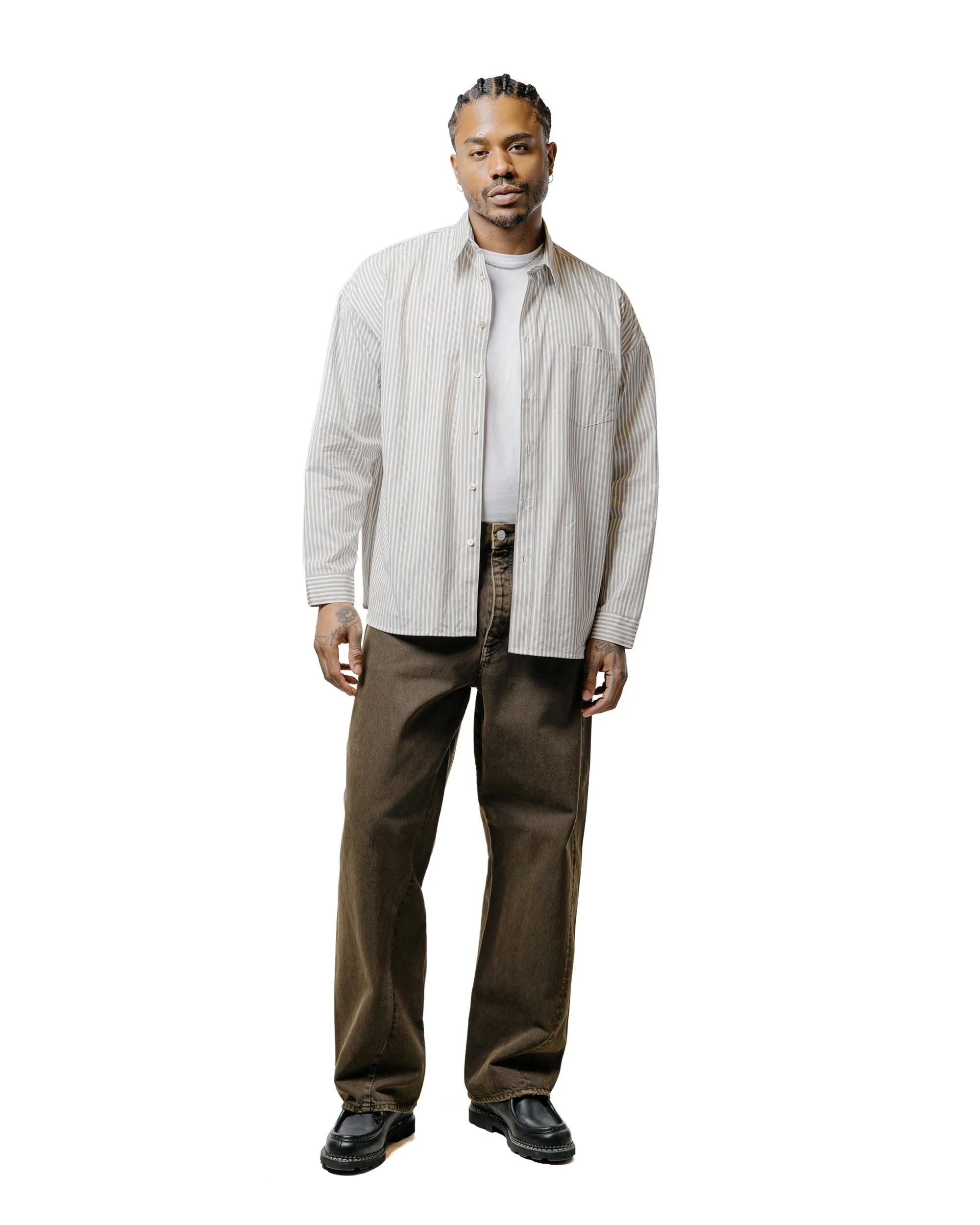 Sunflower Wide Twist Overdyed Black Khaki sold by Lost & Found product image thumbnail 4