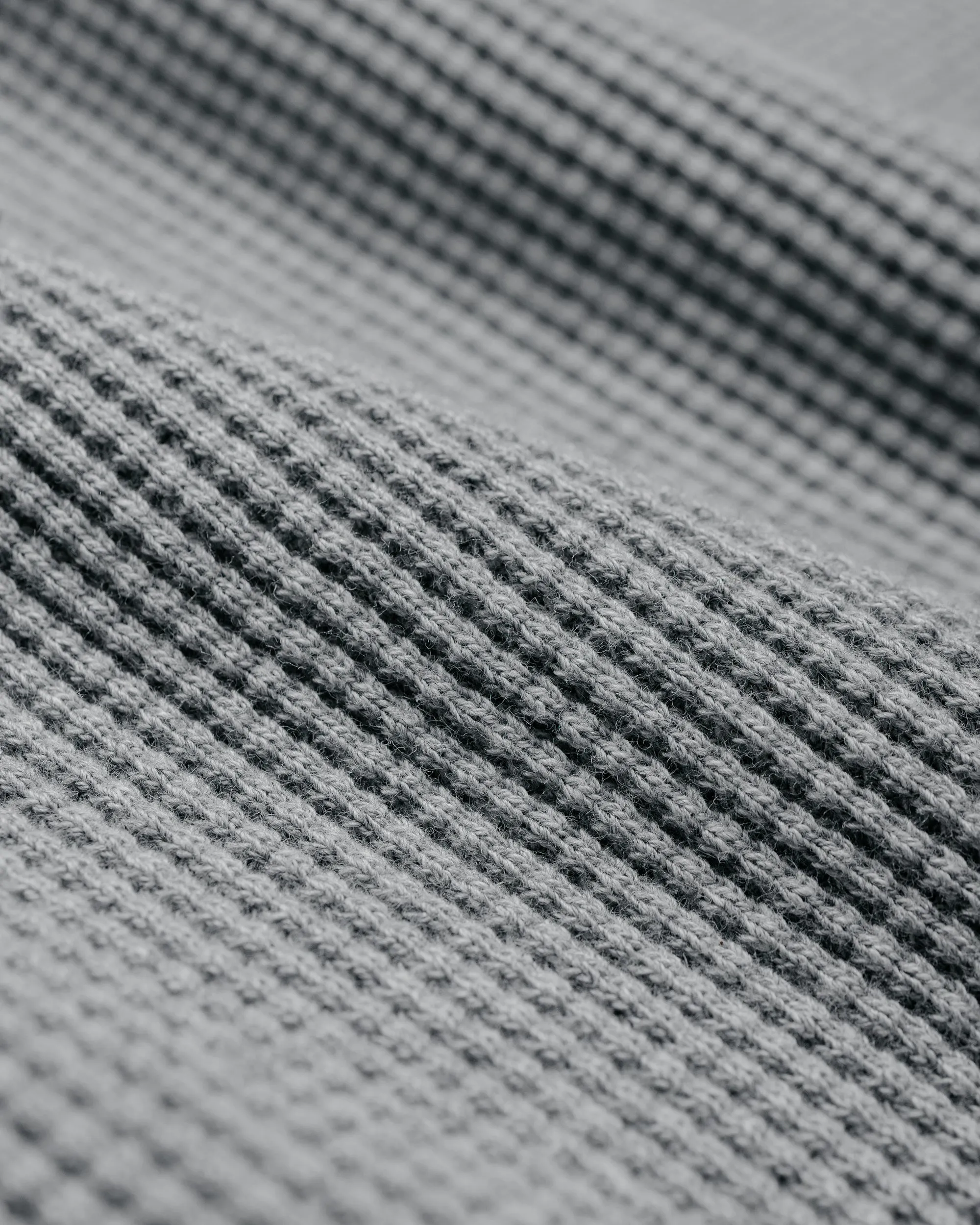 The Real McCoy's MC25103 Ball Park Waffle Thermal Shirt L/S Tee Medium Gray sold by Lost & Found product image thumbnail 5