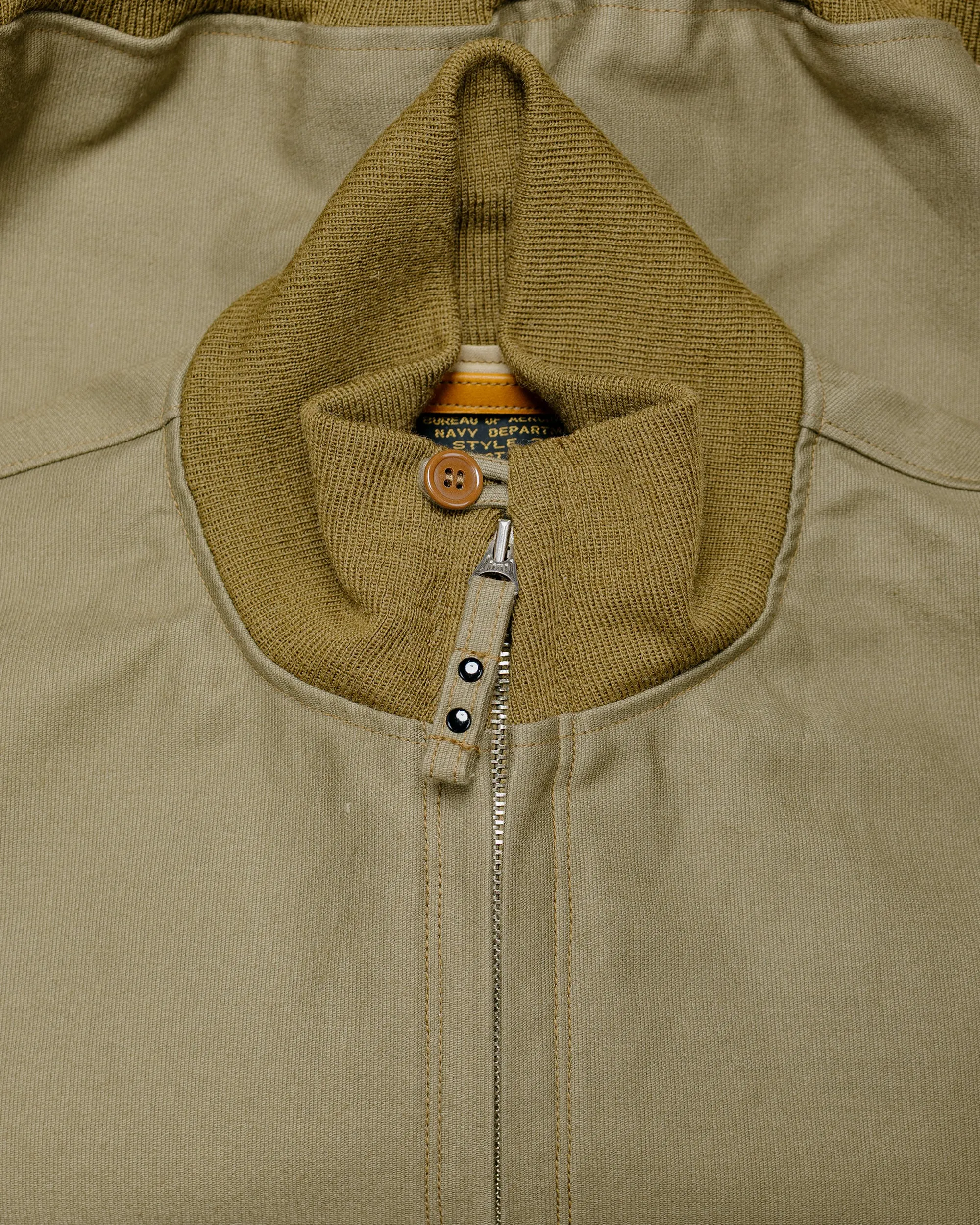 The Real McCoy's MJ25119 Type 37J1B Real McCoy MFG.Co Khaki sold by Lost & Found product image thumbnail 5