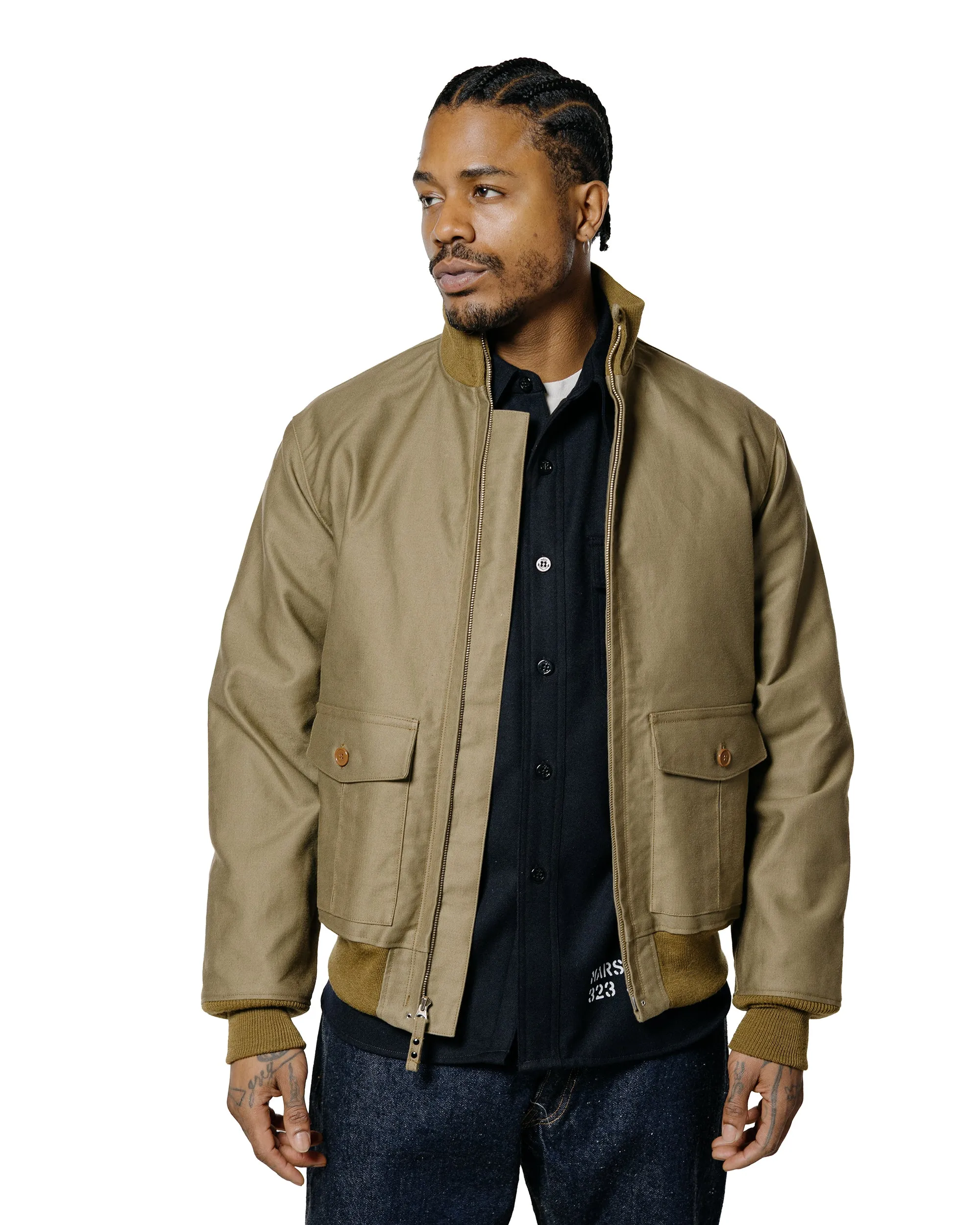 The Real McCoy's MJ25119 Type 37J1B Real McCoy MFG.Co Khaki sold by Lost & Found product image thumbnail 2