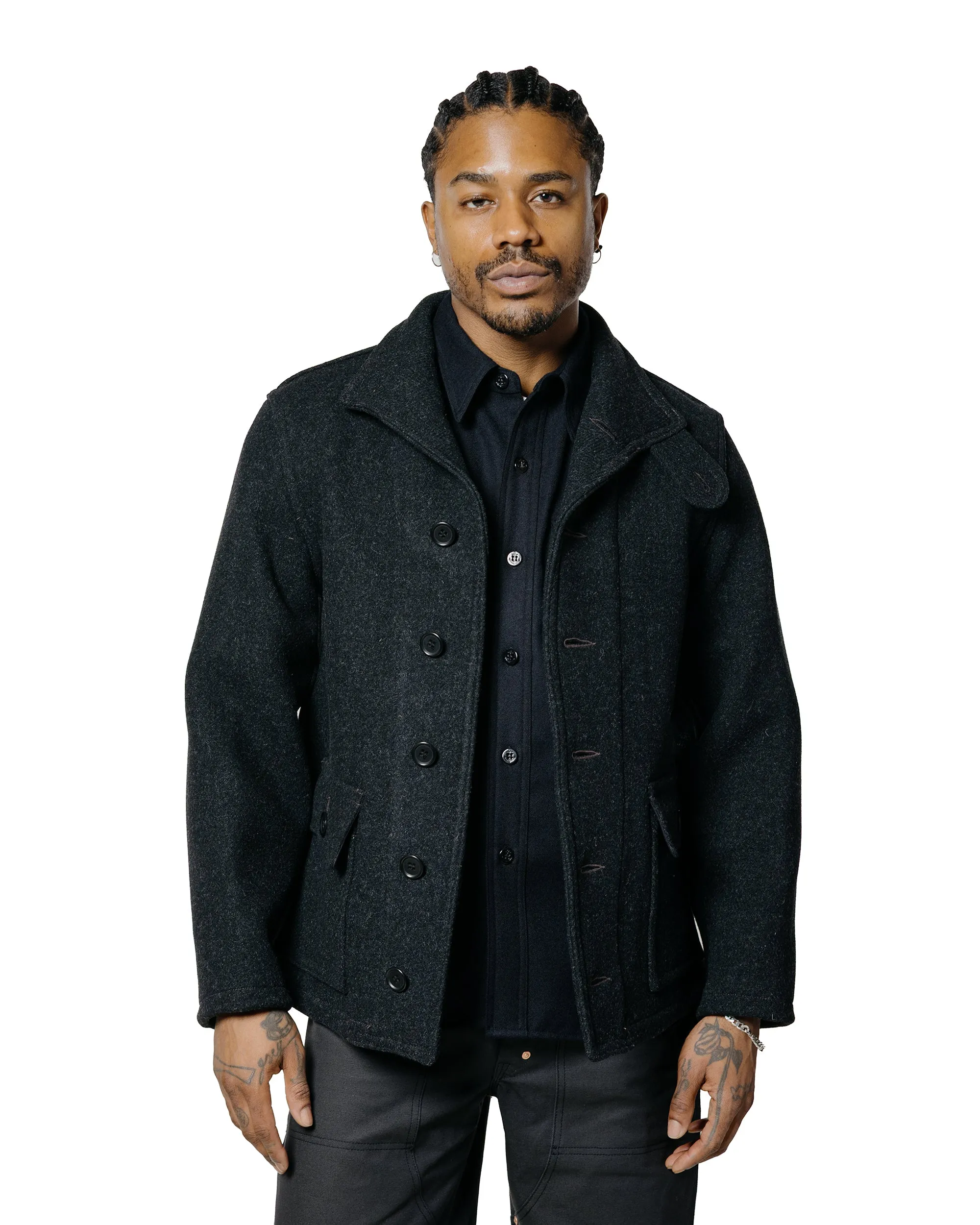 The Real McCoy's MJ25109 U.S. Navy Submarine Jacket Charcoal sold by Lost & Found product image thumbnail 2