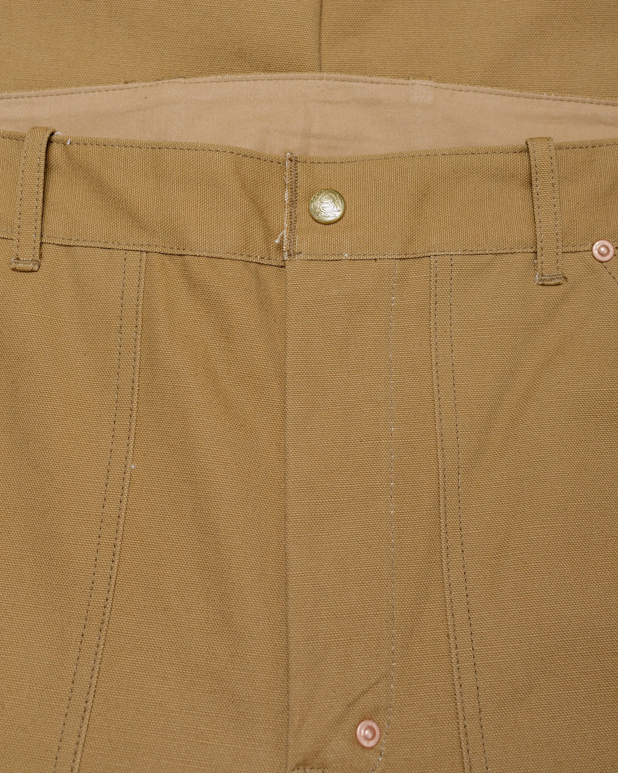 The Real McCoy's MP25102 Double-Knee Work Trousers Brown sold by Lost & Found product image thumbnail 5