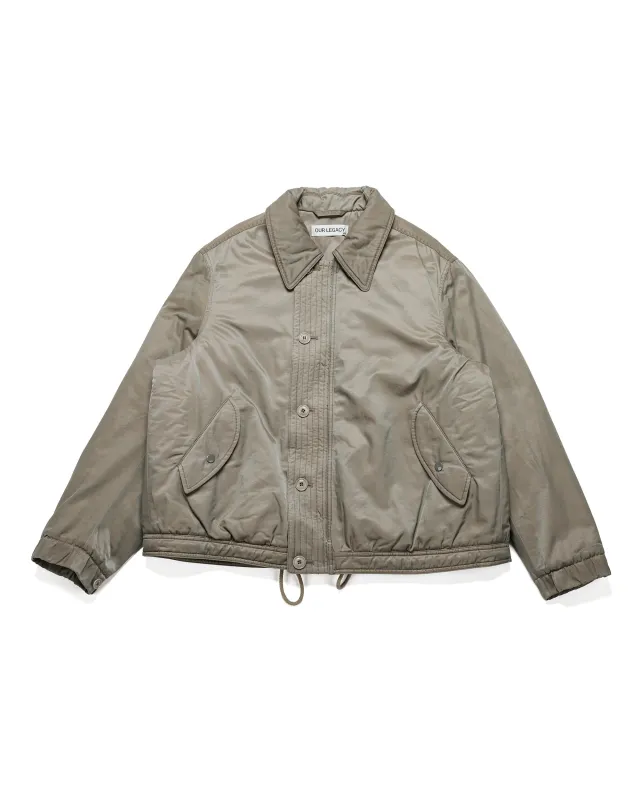 Our Legacy Auto Jacket Taupe Smoke Twinshade Twill sold by Lost & Found
