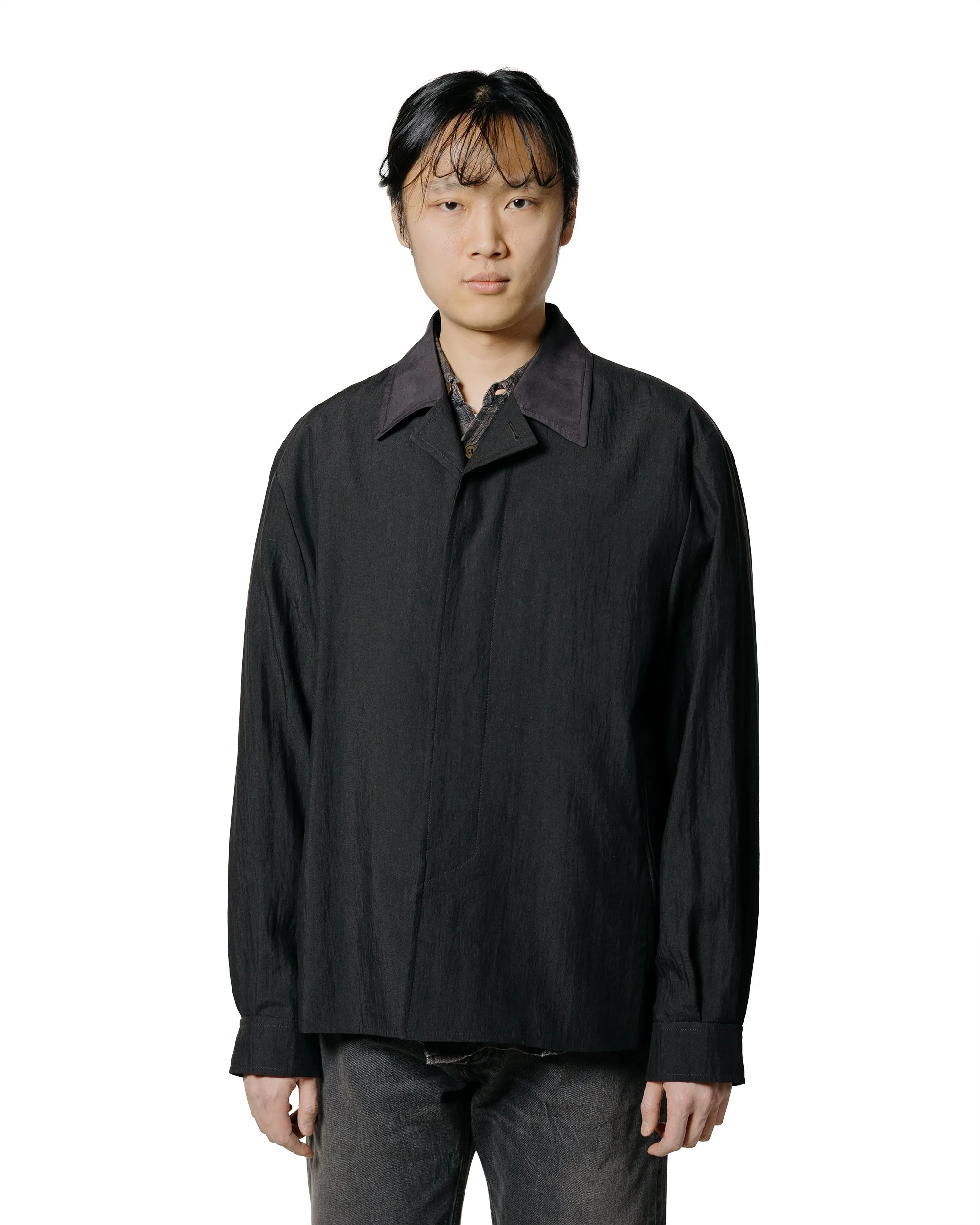 Our Legacy Pack Blazer Soot Black Techflax sold by Lost & Found product image thumbnail 2