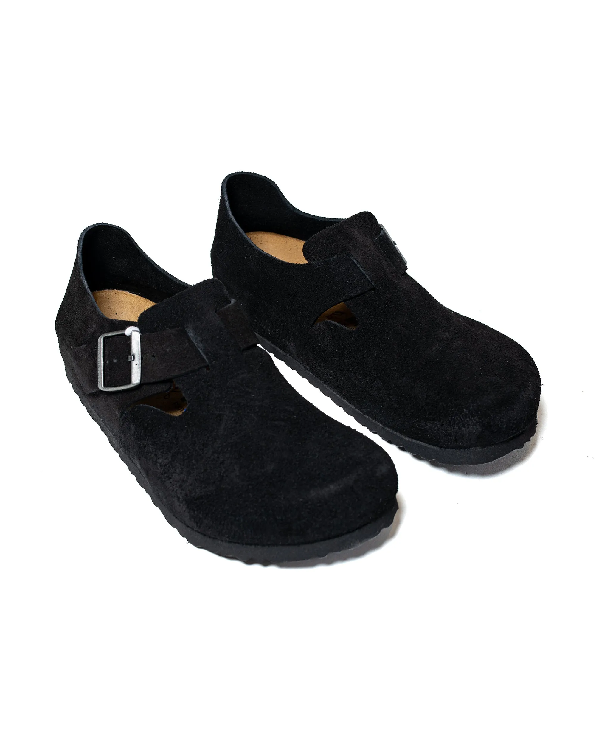 Birkenstock London Black Suede sold by Lost & Found product image thumbnail 2