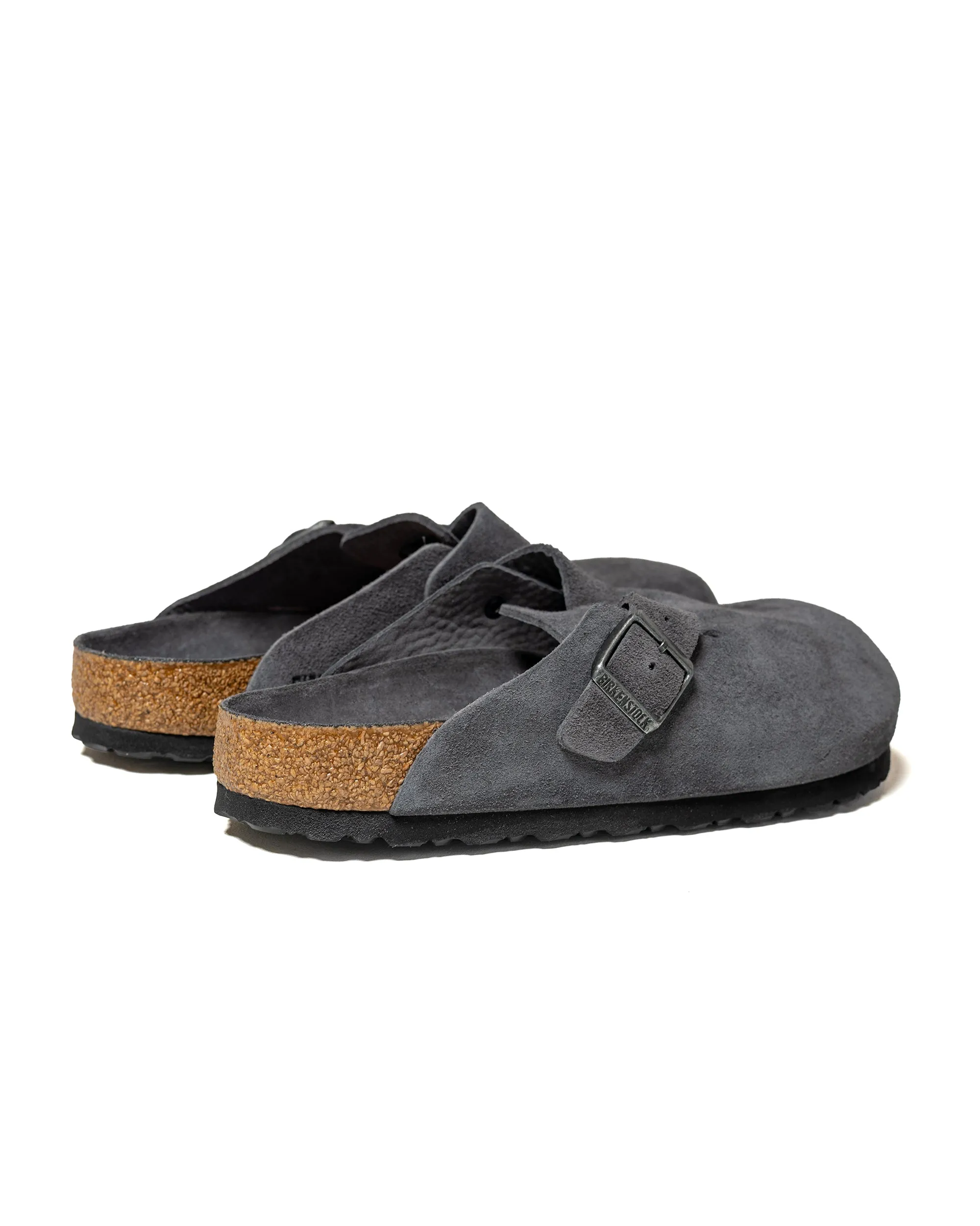 Birkenstock Boston Charcoal Suede sold by Lost & Found product image thumbnail 3