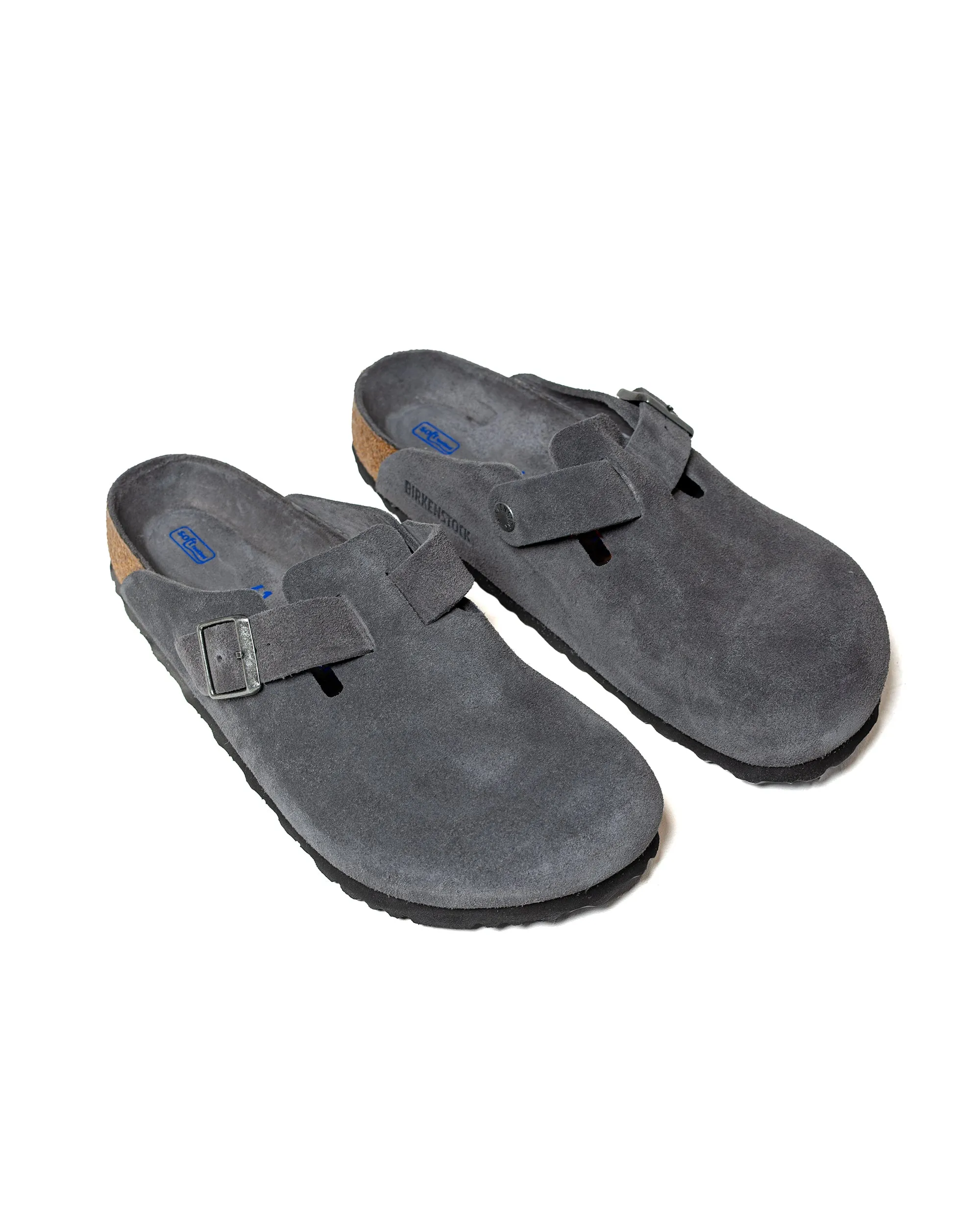 Birkenstock Boston Charcoal Suede sold by Lost & Found product image thumbnail 2