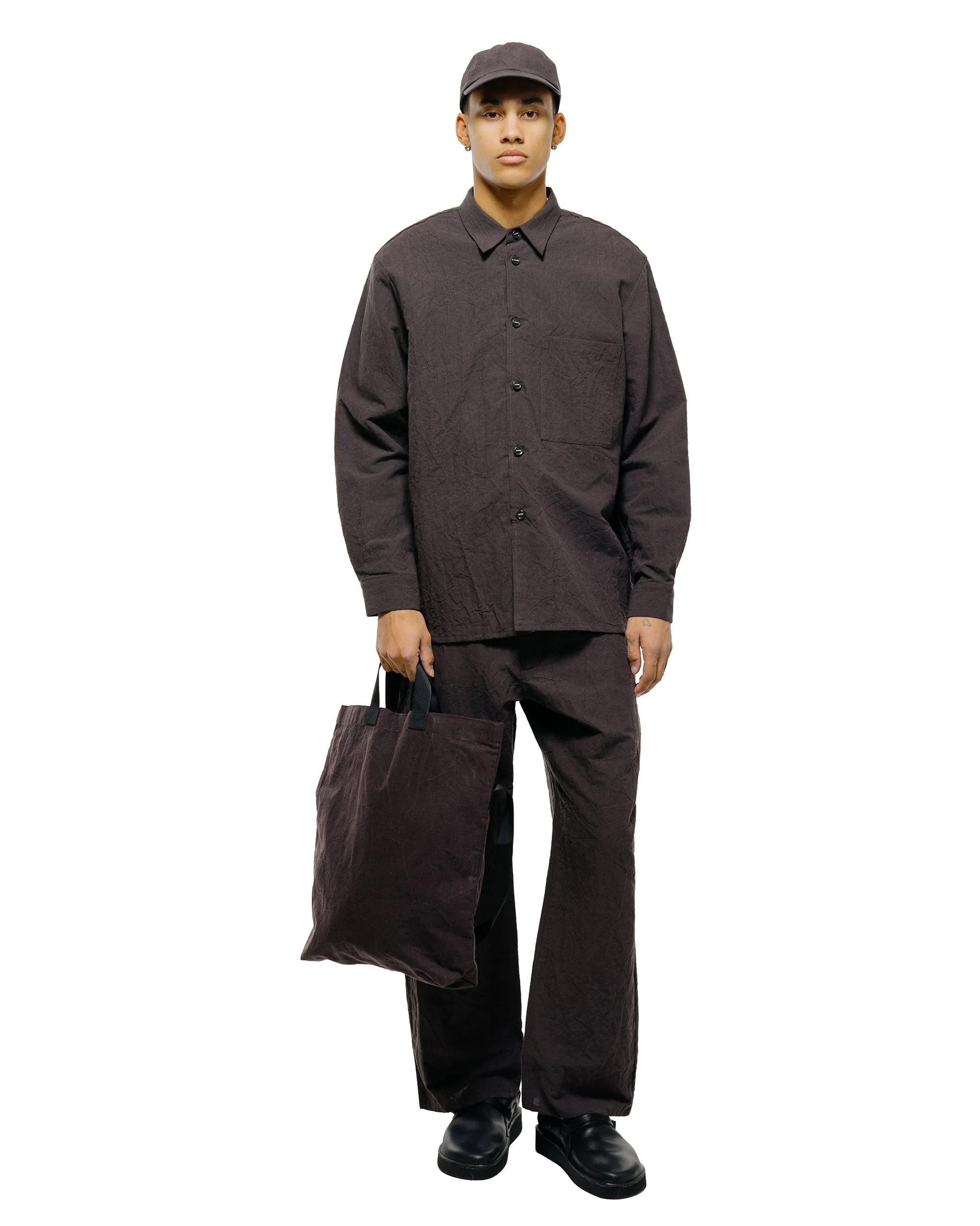 MAN-TLE R20P4 Wide Pants Earth Linen sold by Lost & Found product image thumbnail 5