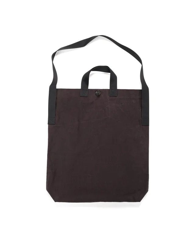 MAN-TLE R20B1 'Multi Handle Tote' Earth Wax sold by Lost & Found