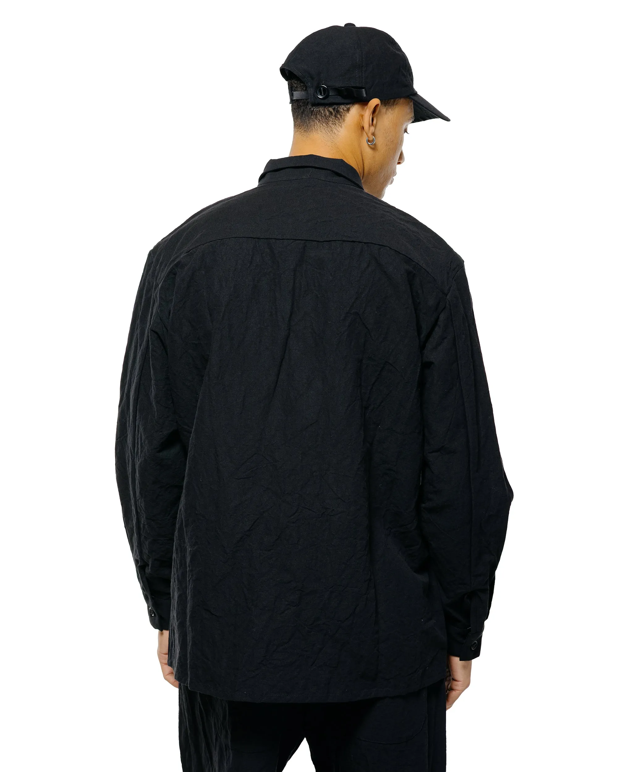 MAN-TLE R20S1 'New Shirt' Black Linen sold by Lost & Found product image thumbnail 3