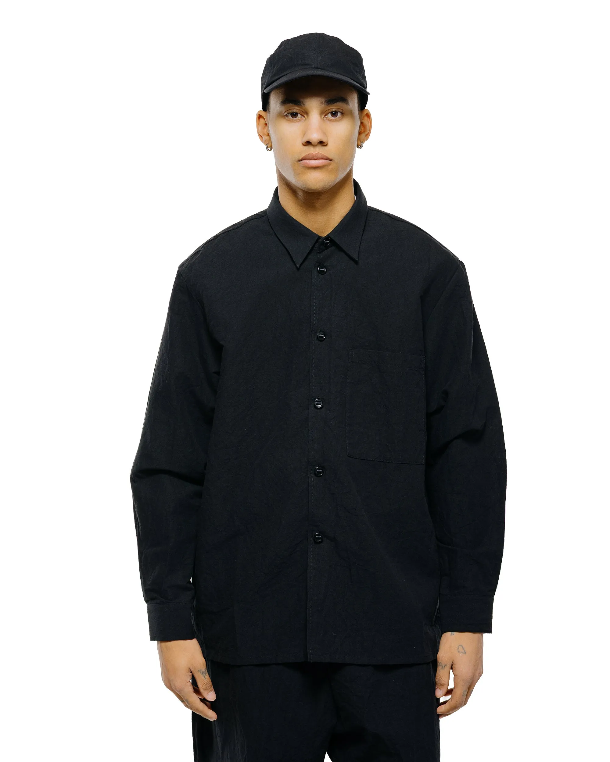 MAN-TLE R20S1 'New Shirt' Black Linen sold by Lost & Found product image thumbnail 2