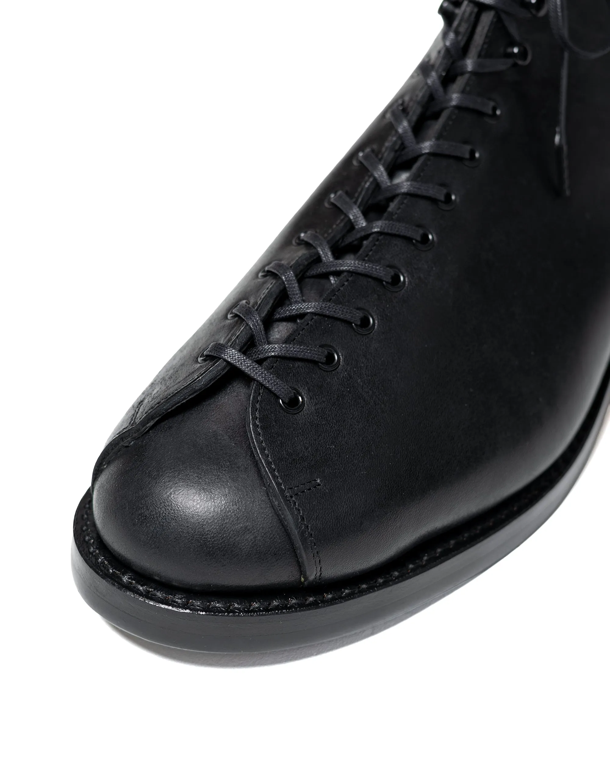 Old Joe 'The Welder' Stunning Leather Monkey Boots Black Horse Butt sold by Lost & Found product image thumbnail 3