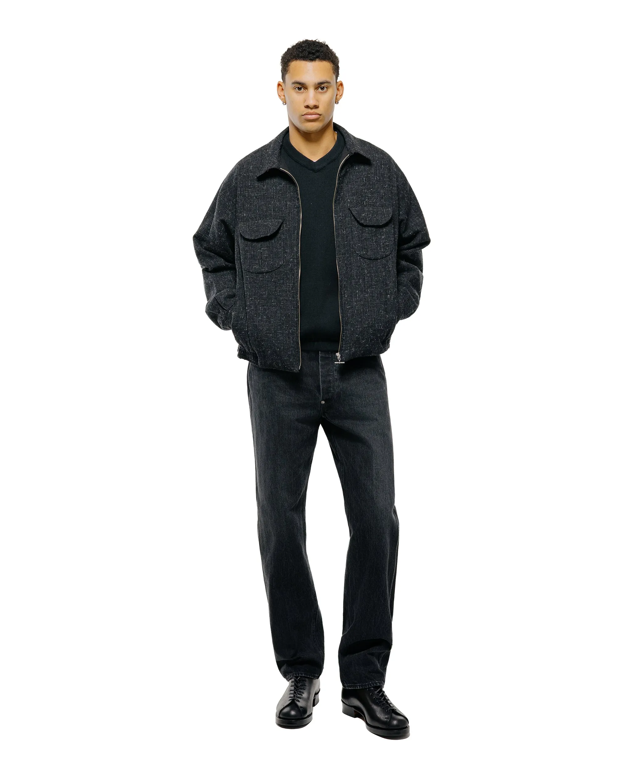 Old Joe Flat-Back Jean Trouser'946' Graphite sold by Lost & Found product image thumbnail 4