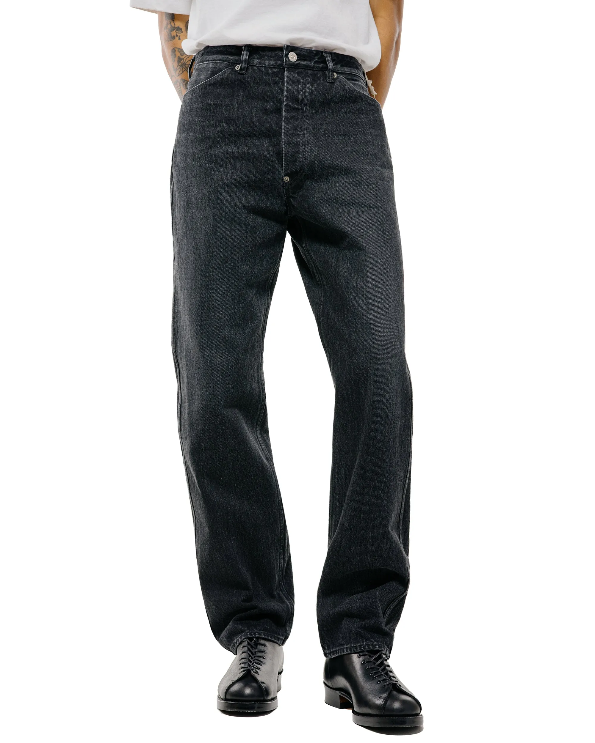 Old Joe Flat-Back Jean Trouser'946' Graphite sold by Lost & Found product image thumbnail 2