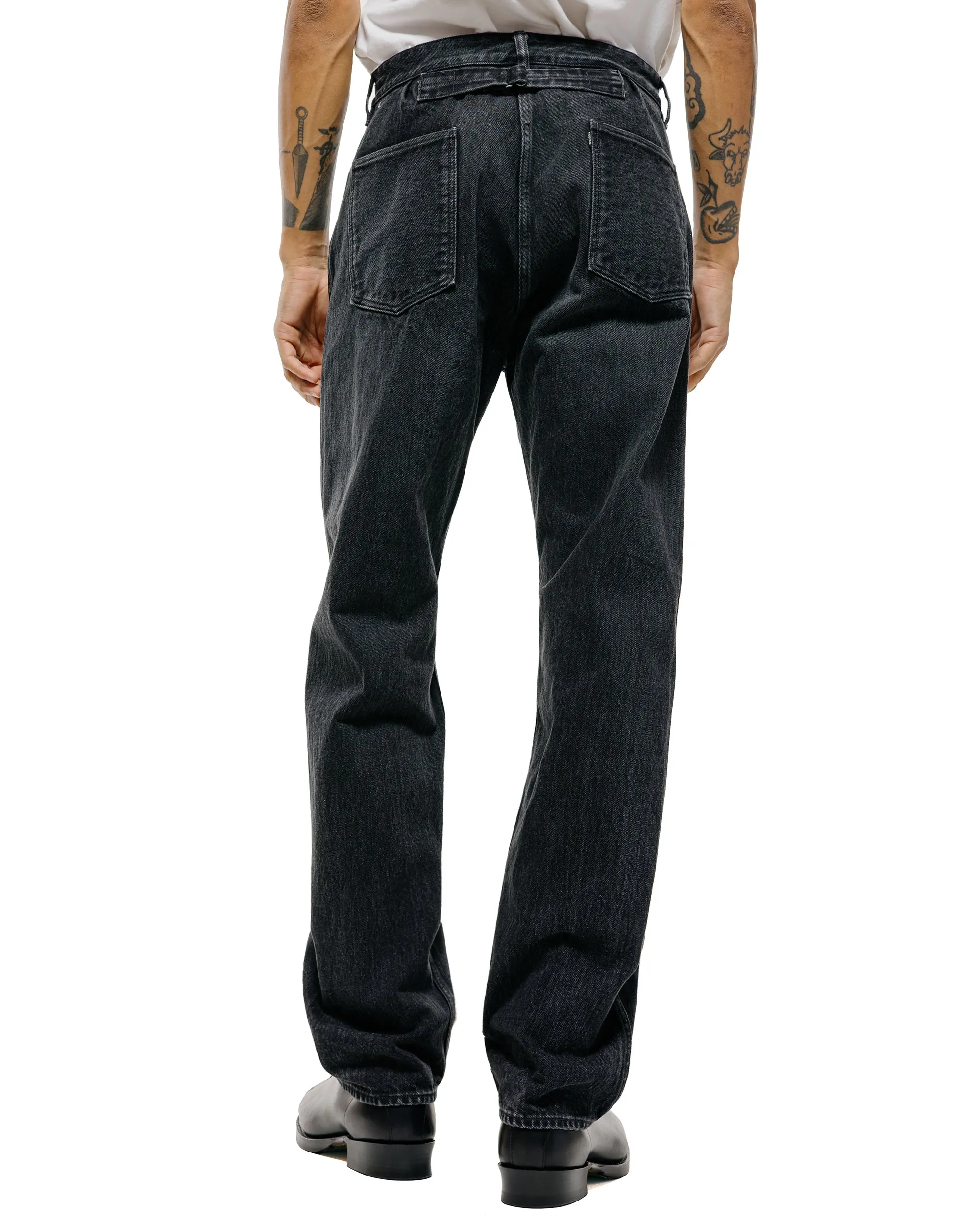 Old Joe Flat-Back Jean Trouser'946' Graphite sold by Lost & Found product image thumbnail 3