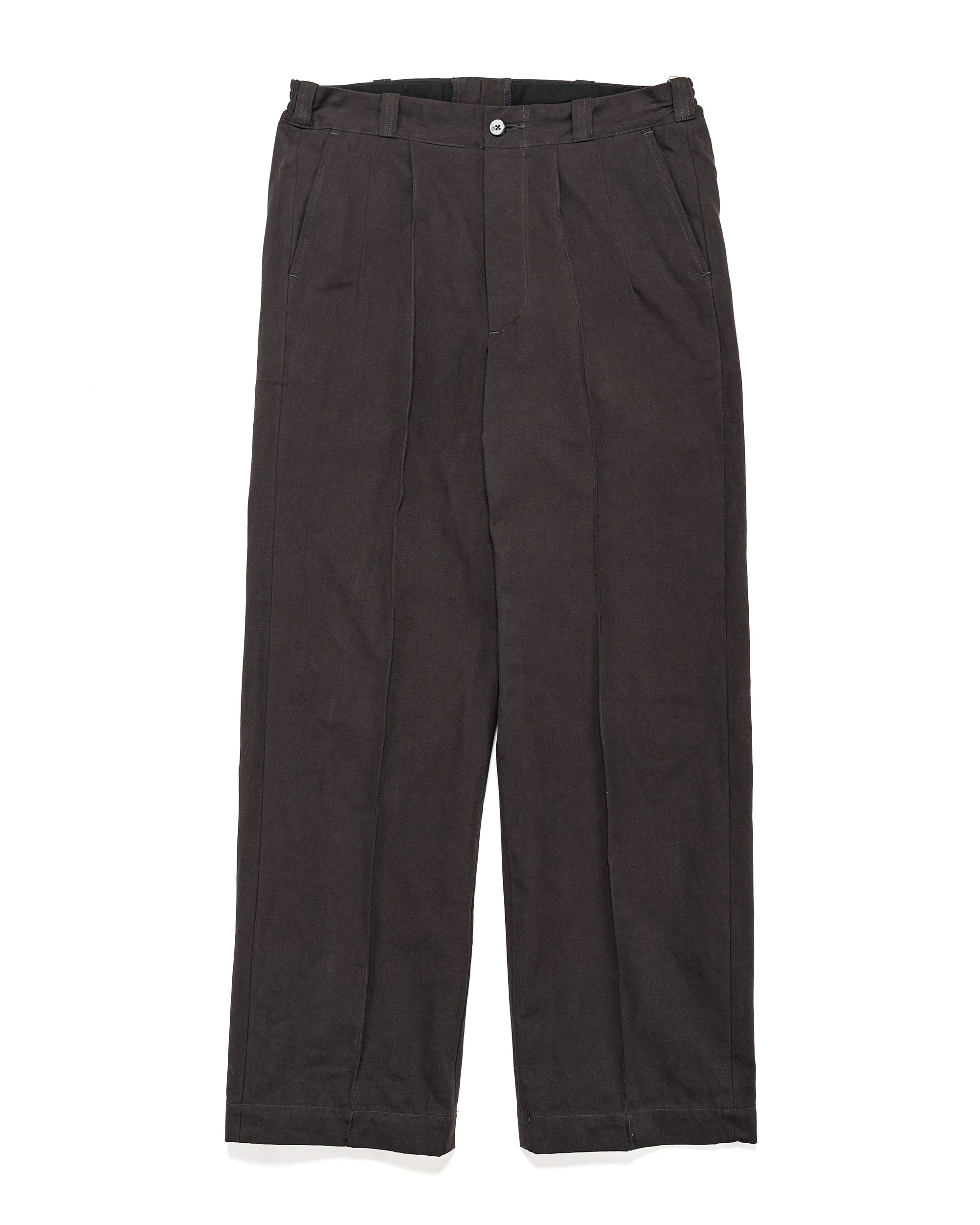 Old Joe Front Tuck Army Trouser Black sold by Lost & Found