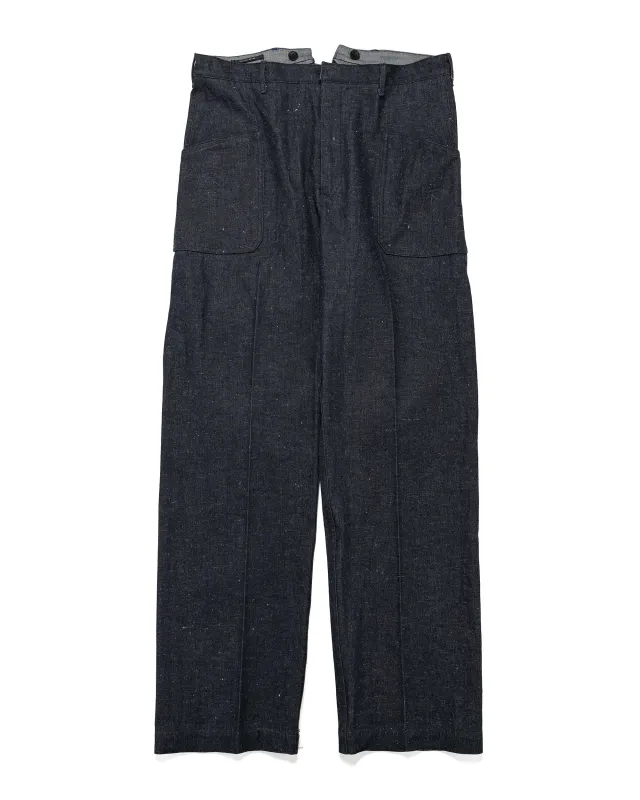 Old Joe Wadori Sailor Trouser Indigo sold by Lost & Found