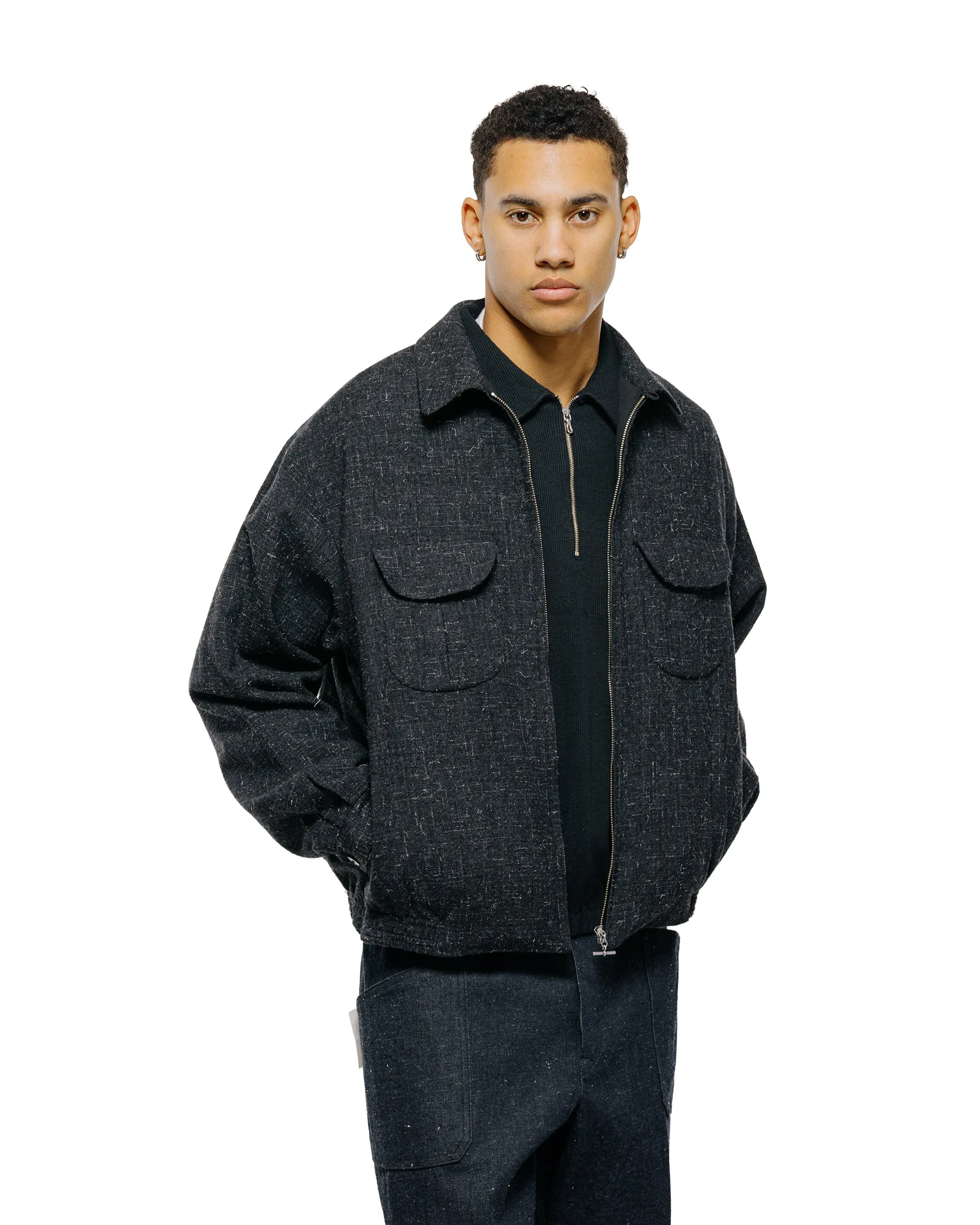 Old Joe Pleated-Pocket Ricky Jacket Graphite sold by Lost & Found product image thumbnail 2