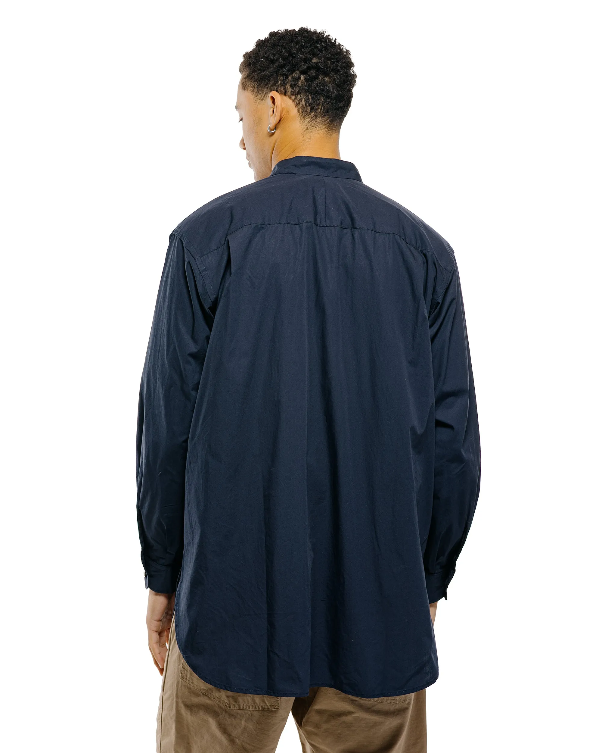Engineered Garments Wing Collar Shirt Dark Navy Cotton Broadcloth sold by Lost & Found product image thumbnail 3