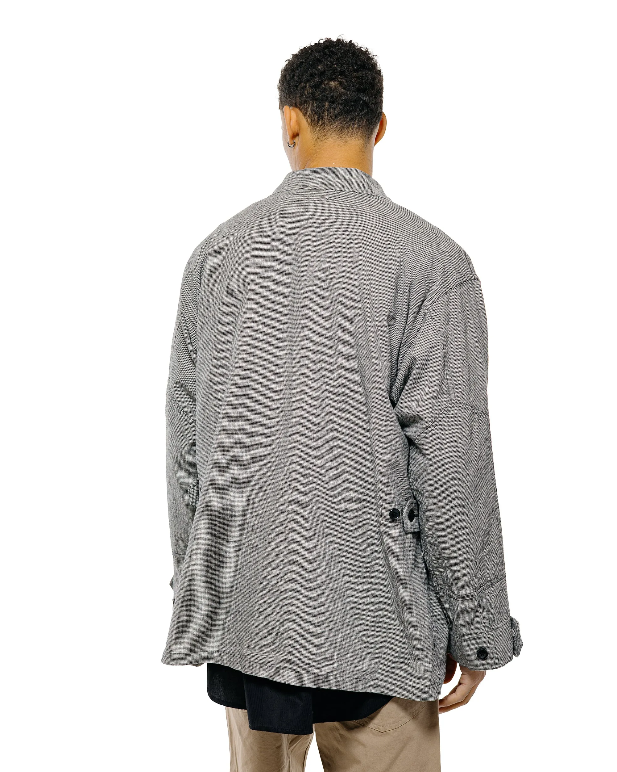 Engineered Garments BDU Jacket Black/Grey CL Houndstooth sold by Lost & Found product image thumbnail 3