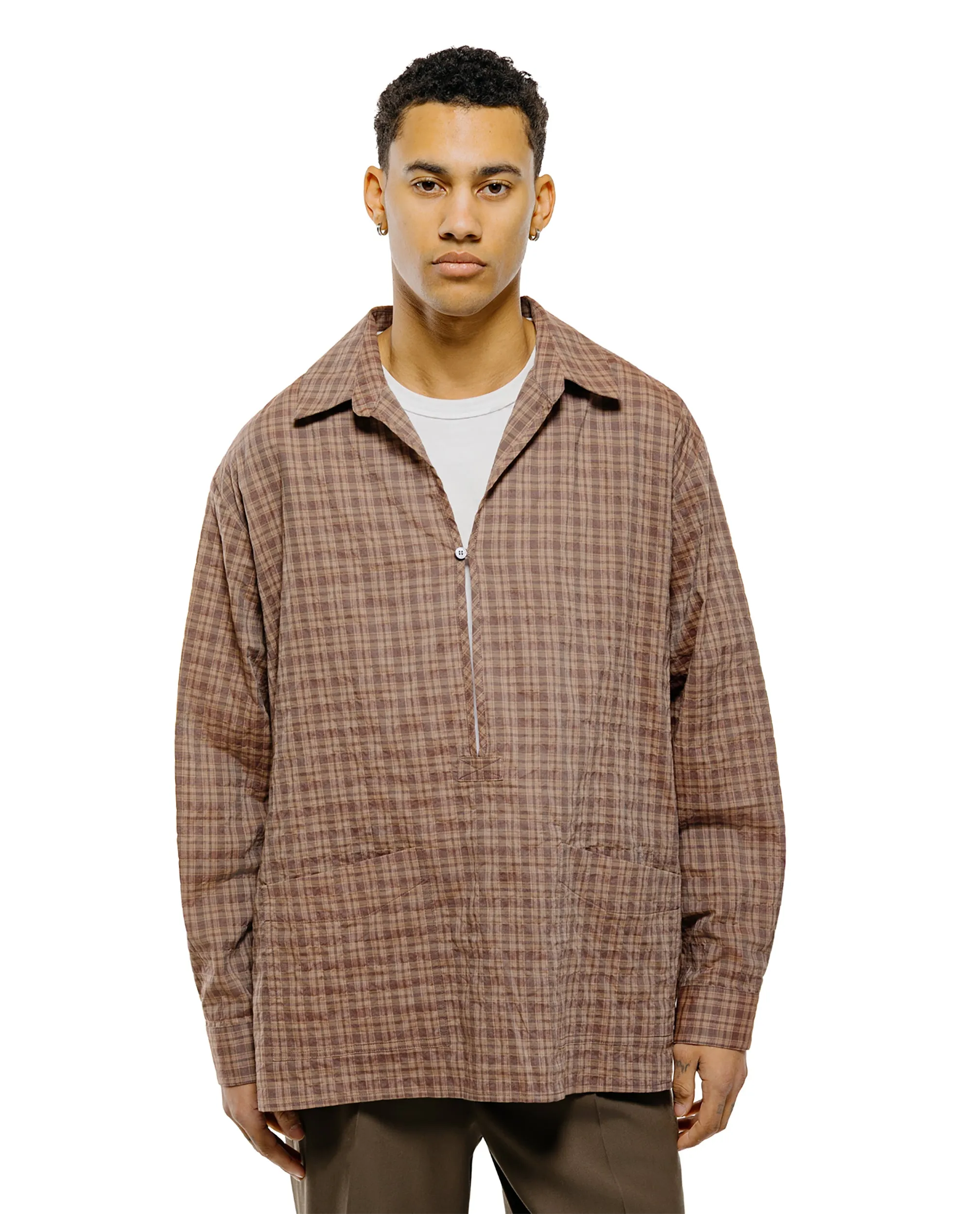 Wanze Skipper Shirt Organic Cotton Umber sold by Lost & Found product image thumbnail 2