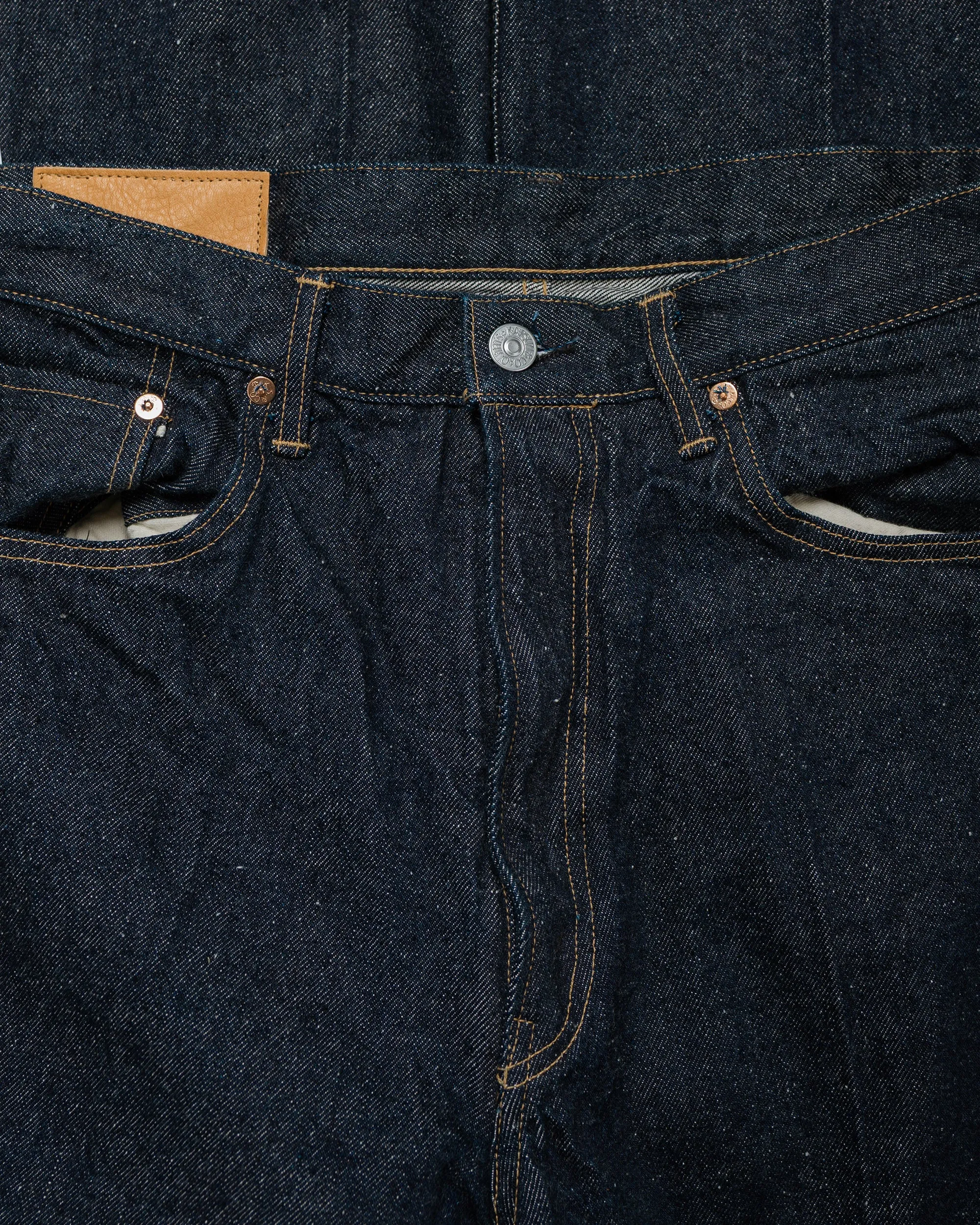 KAPTAIN SUNSHINE Skate Shoecut Denim Pants Indigo One Wash sold by Lost & Found product image thumbnail 5