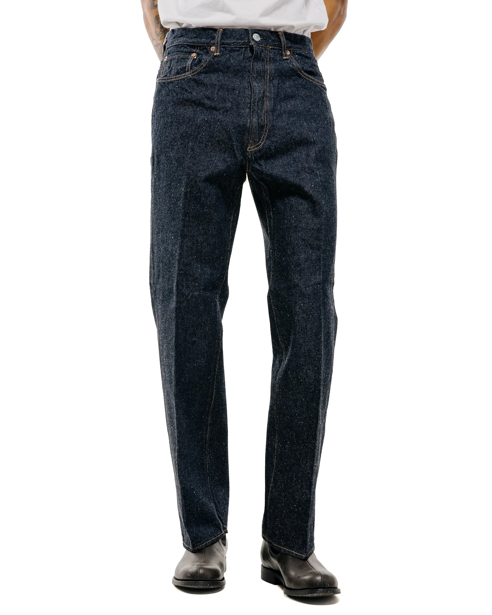 KAPTAIN SUNSHINE Skate Shoecut Denim Pants Indigo One Wash sold by Lost & Found product image thumbnail 2