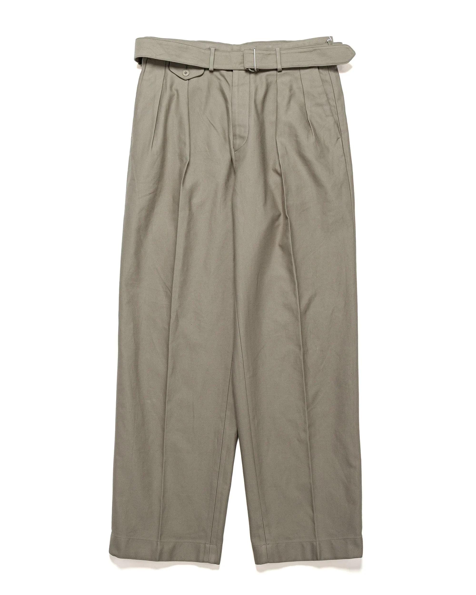 KAPTAIN SUNSHINE Belted Riviera Olive sold by Lost & Found