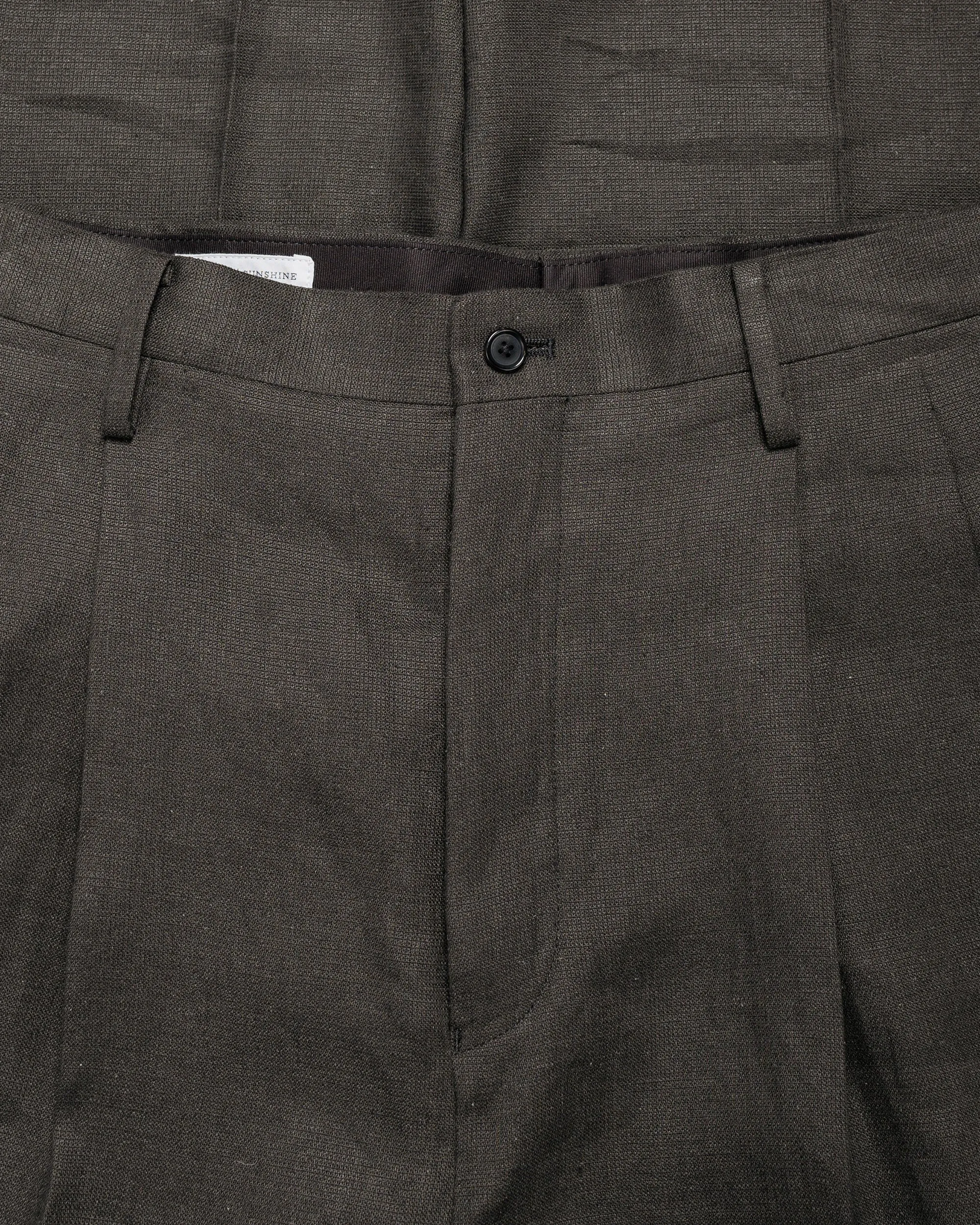 KAPTAIN SUNSHINE Shoecut Slacks Ink Black sold by Lost & Found product image thumbnail 5