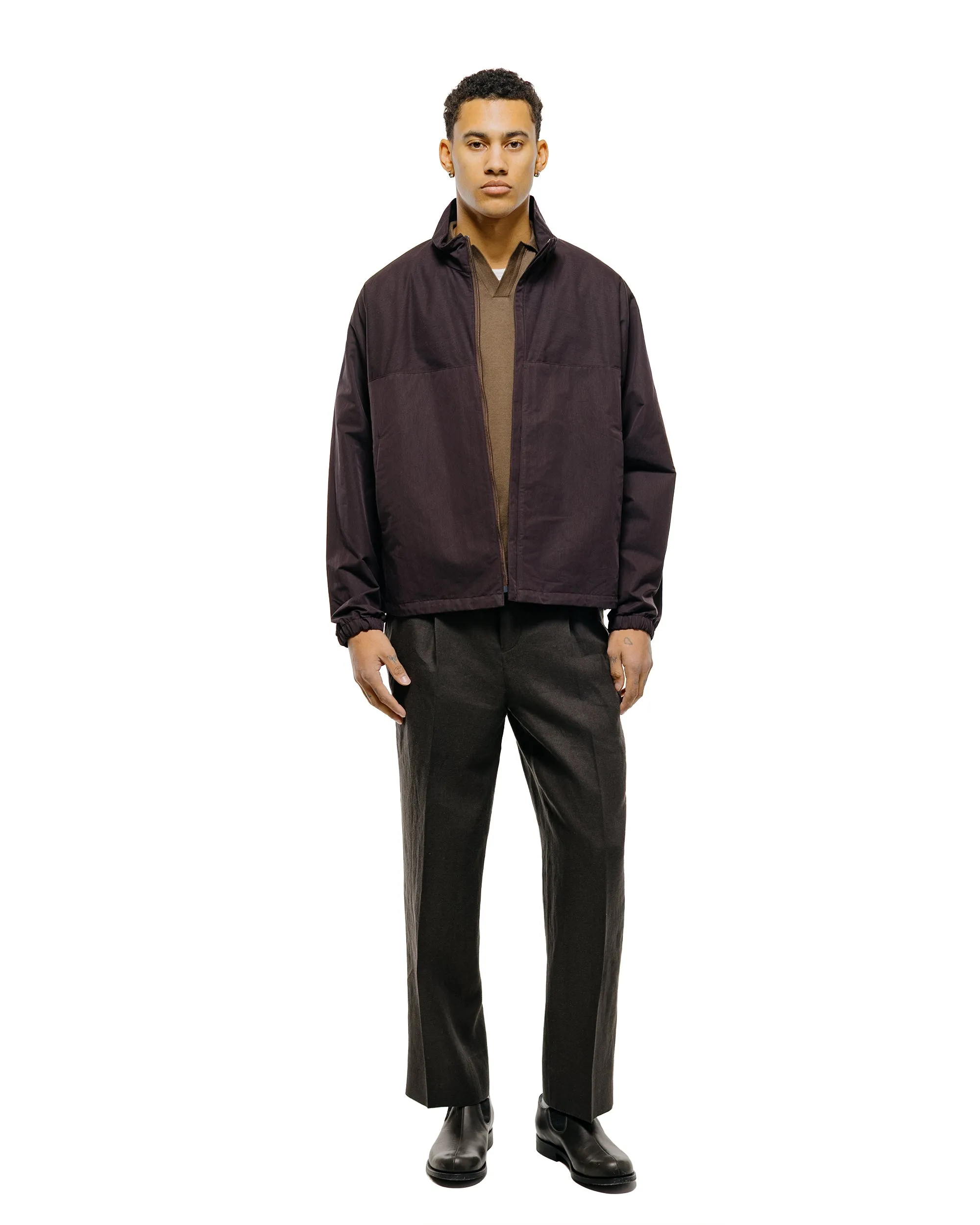 KAPTAIN SUNSHINE Shoecut Slacks Ink Black sold by Lost & Found product image thumbnail 4