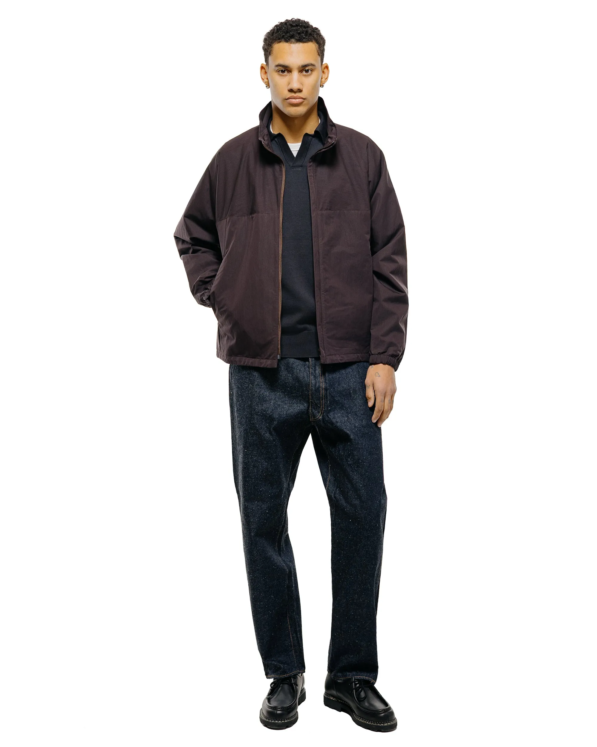 KAPTAIN SUNSHINE Cotton Knit Skipper Shirt Dark Navy sold by Lost & Found product image thumbnail 4