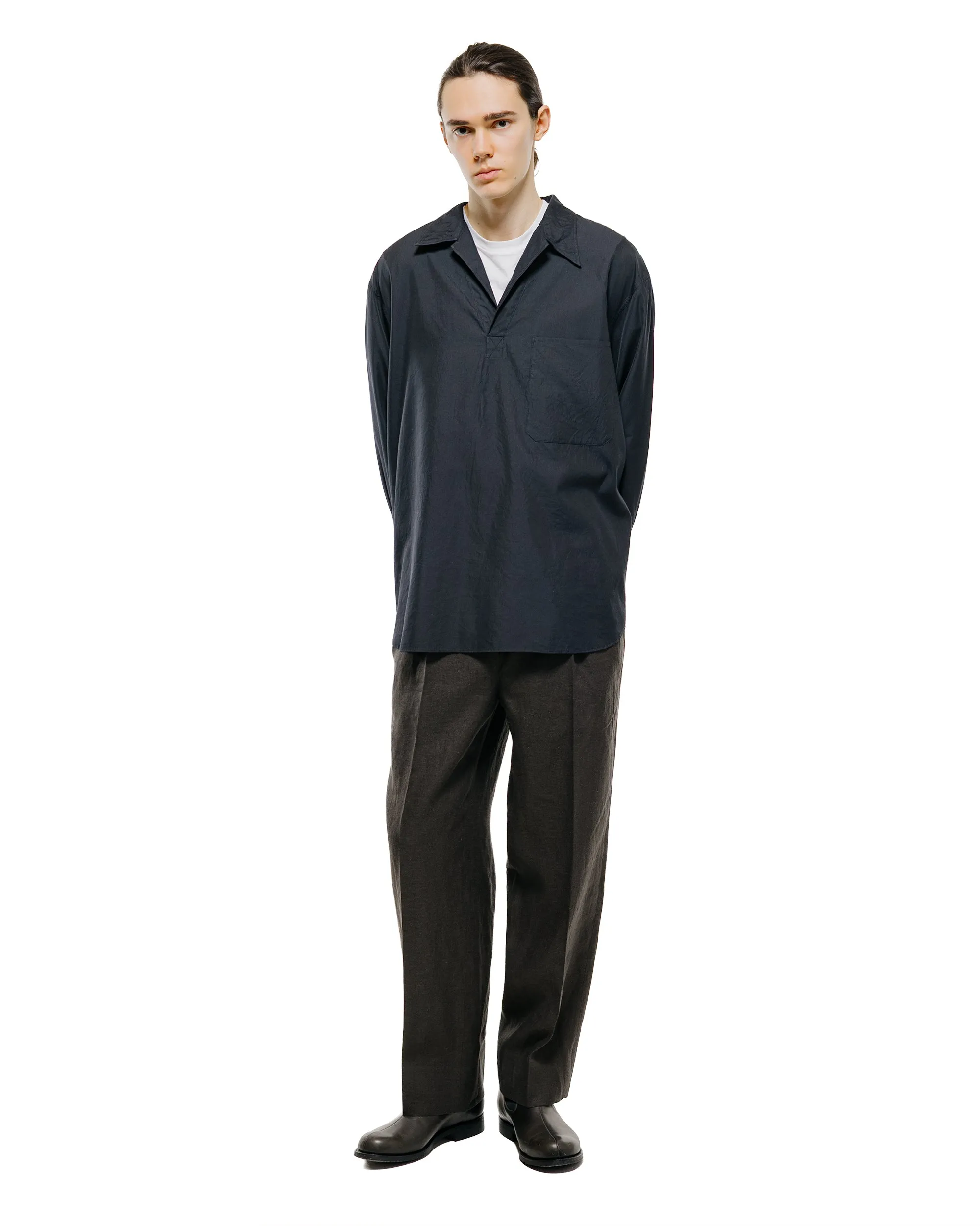 KAPTAIN SUNSHINE Pullover Shirt Navy sold by Lost & Found product image thumbnail 4