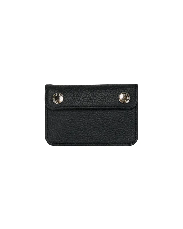 master-piece CAST Compact Wallet Black sold by Lost & Found