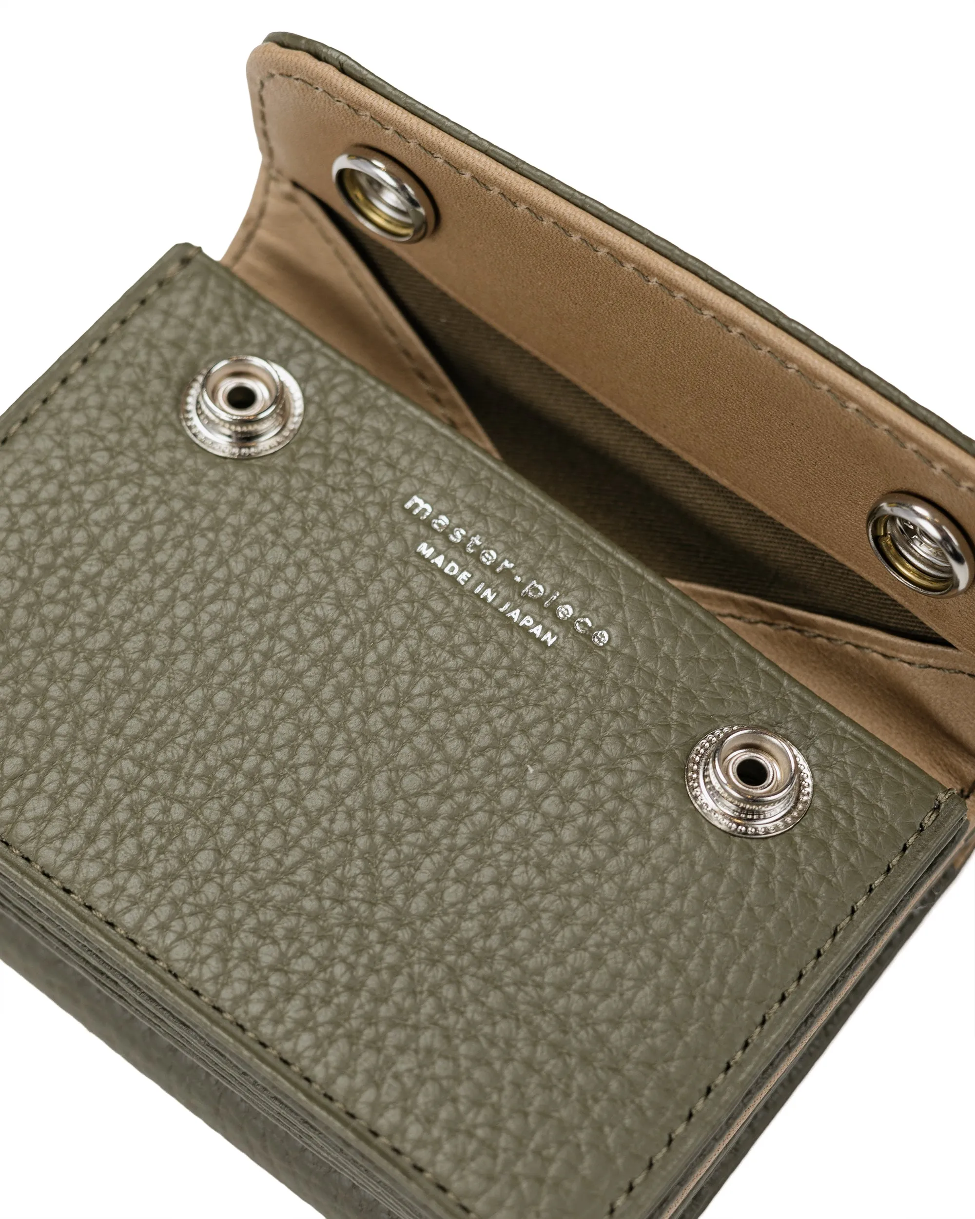master-piece CAST 3-Fold Wallet Olive sold by Lost & Found product image thumbnail 3