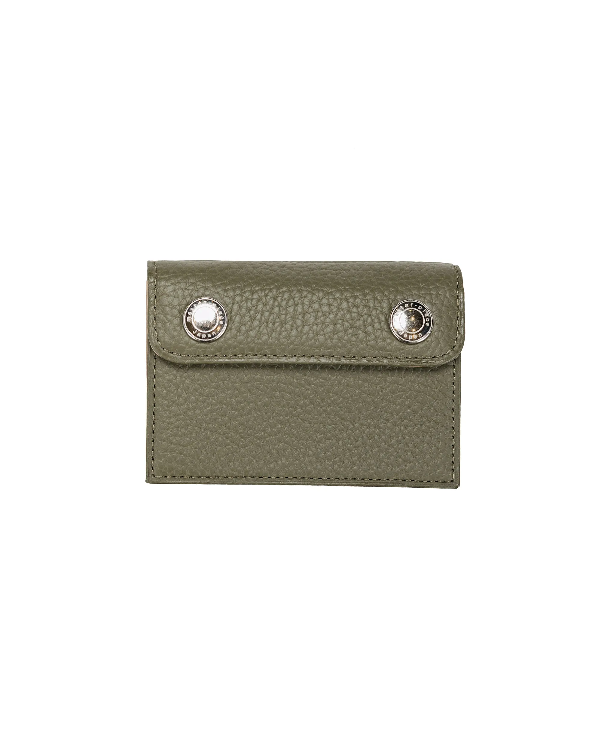 master-piece CAST 3-Fold Wallet Olive sold by Lost & Found