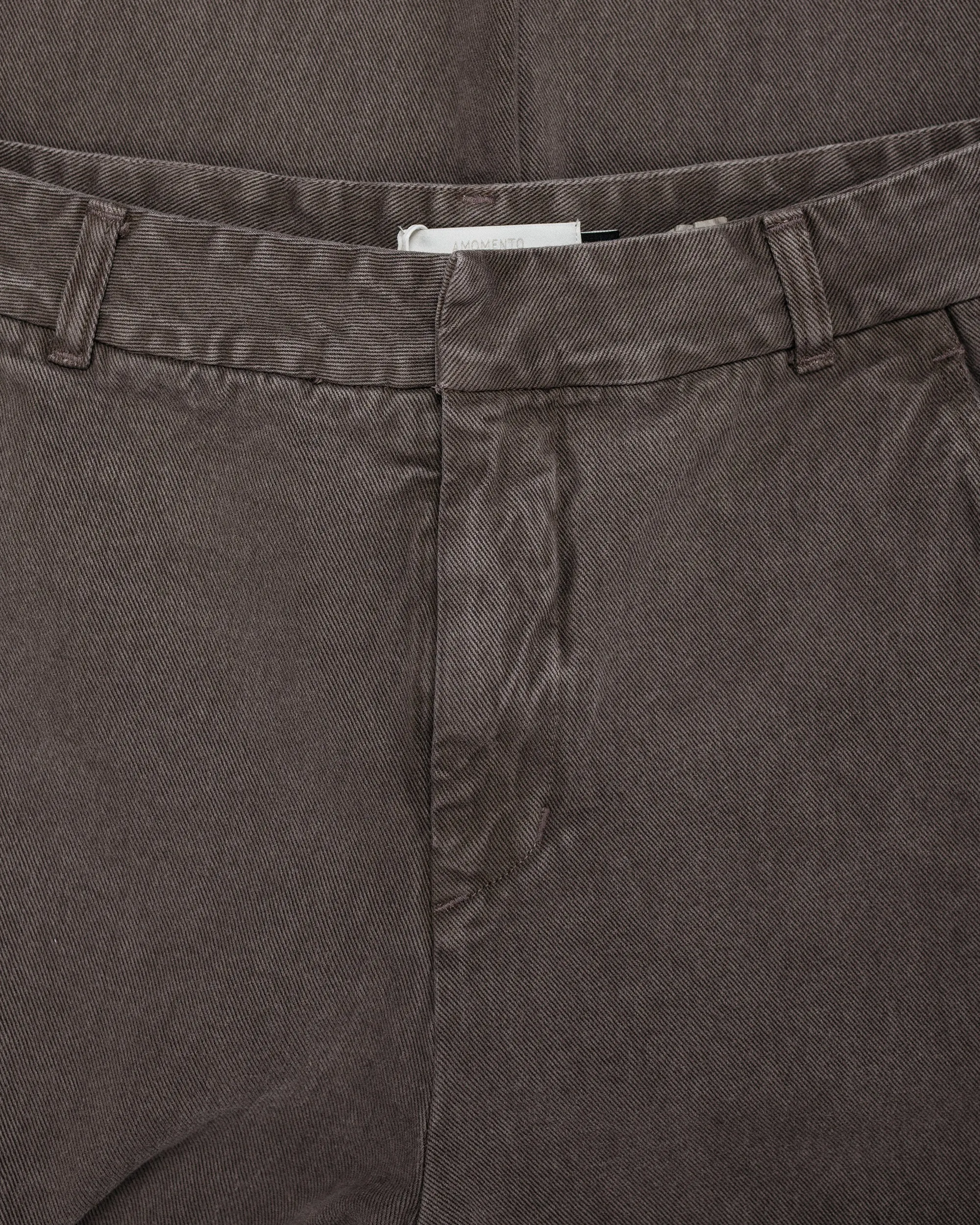 Amomento Garments Dyed Curved Seam Denim Brown sold by Lost & Found product image thumbnail 5