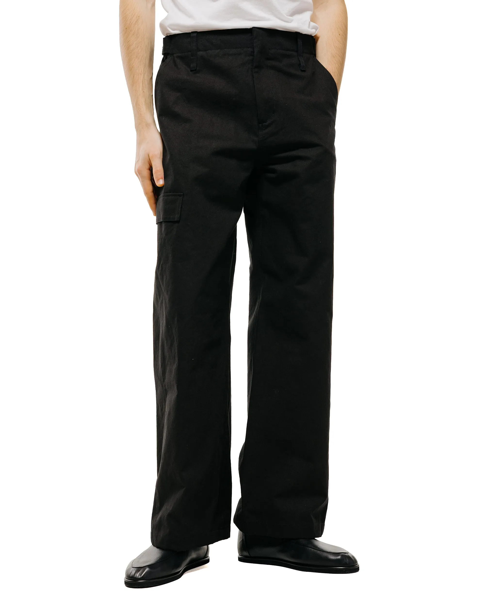 Amomento Pocket Work Trousers Black sold by Lost & Found product image thumbnail 2
