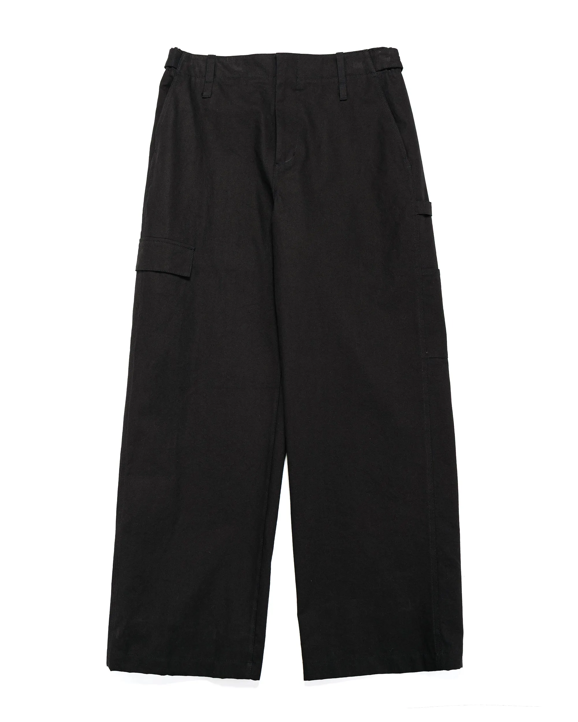 Amomento Pocket Work Trousers Black sold by Lost & Found