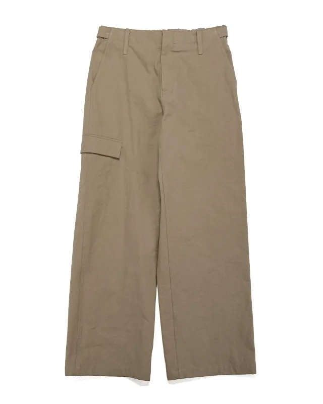 Amomento Pocket Work Trousers Khaki sold by Lost & Found