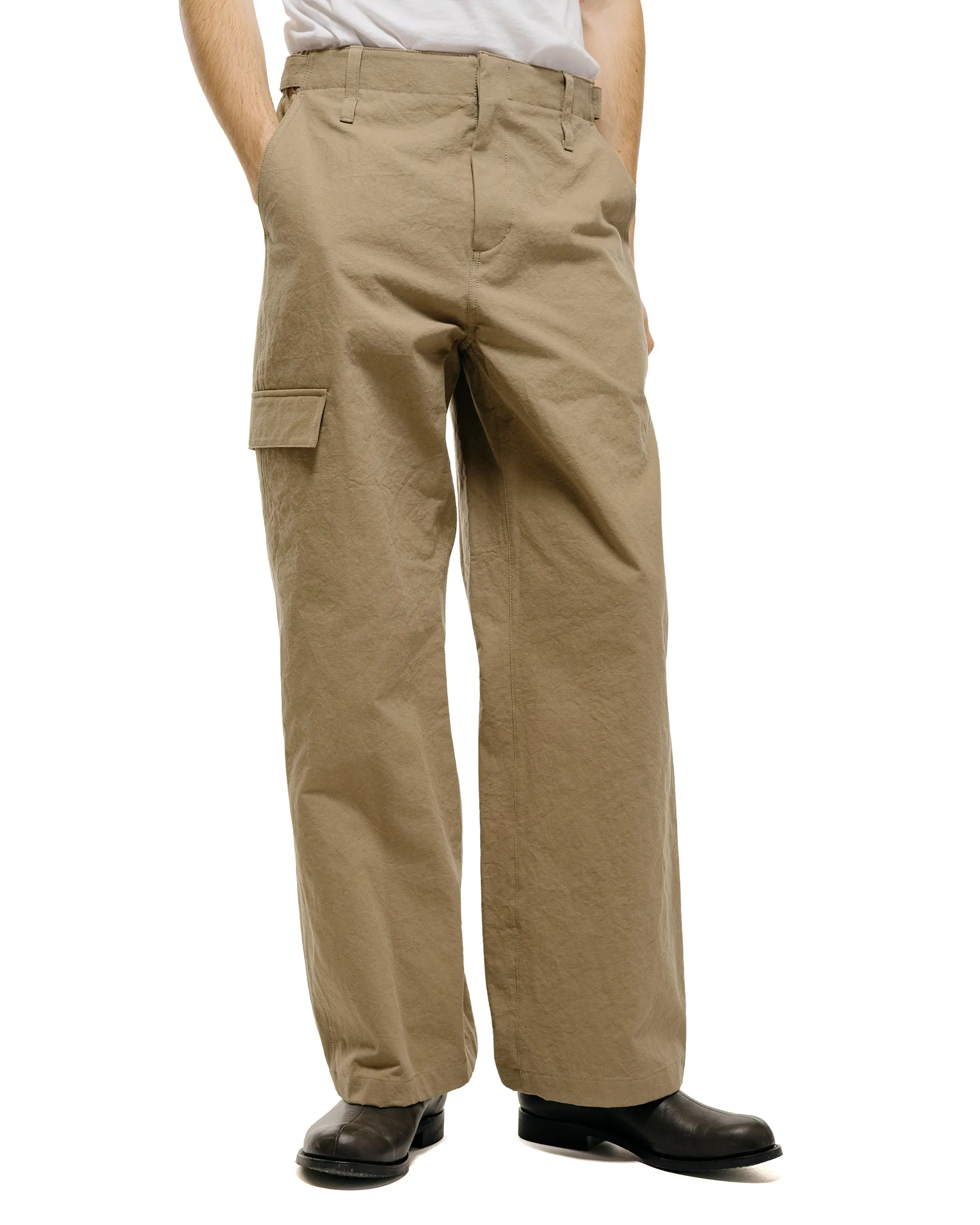 Amomento Pocket Work Trousers Khaki sold by Lost & Found product image thumbnail 2