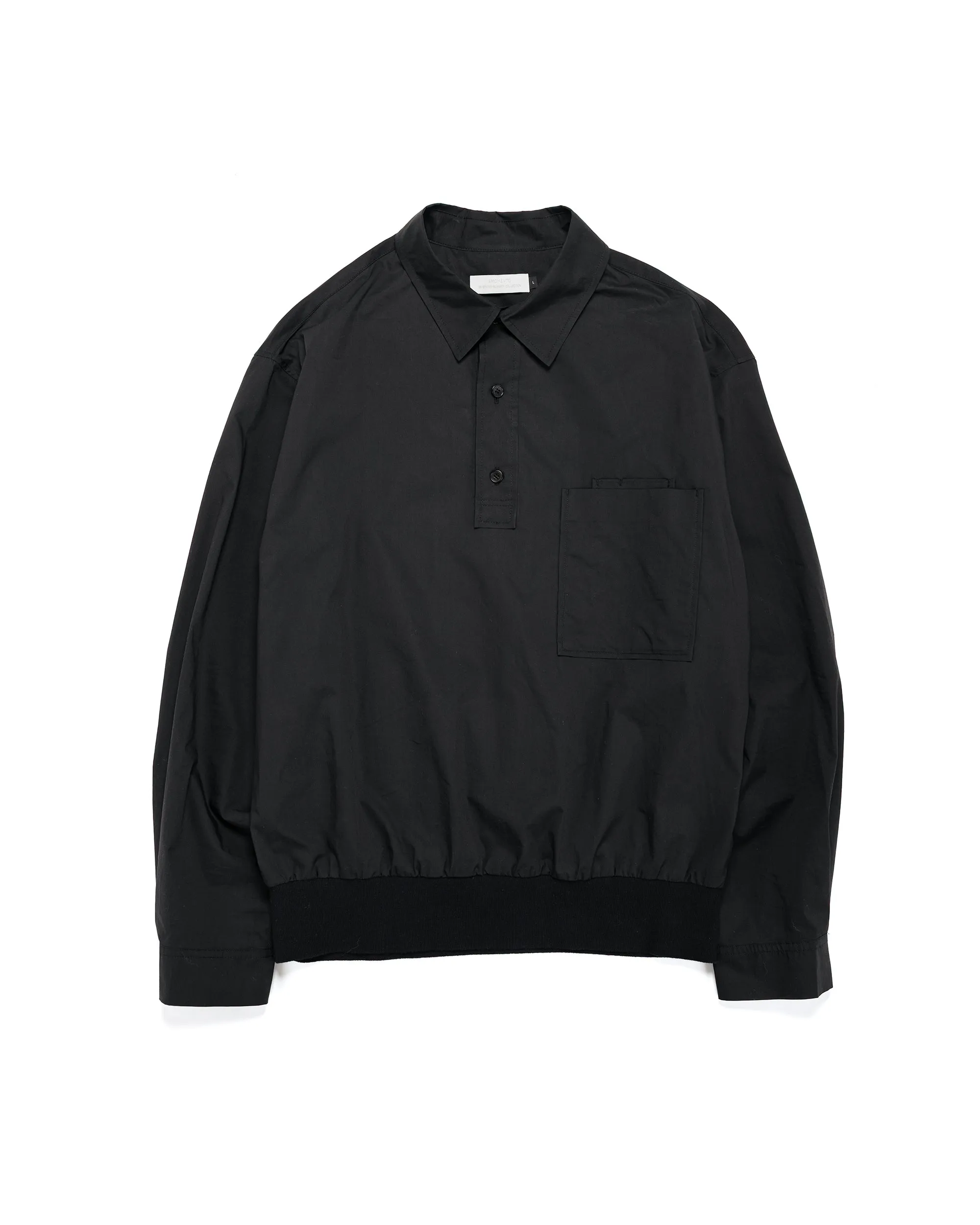 Amomento Pocket Pullover Black sold by Lost & Found