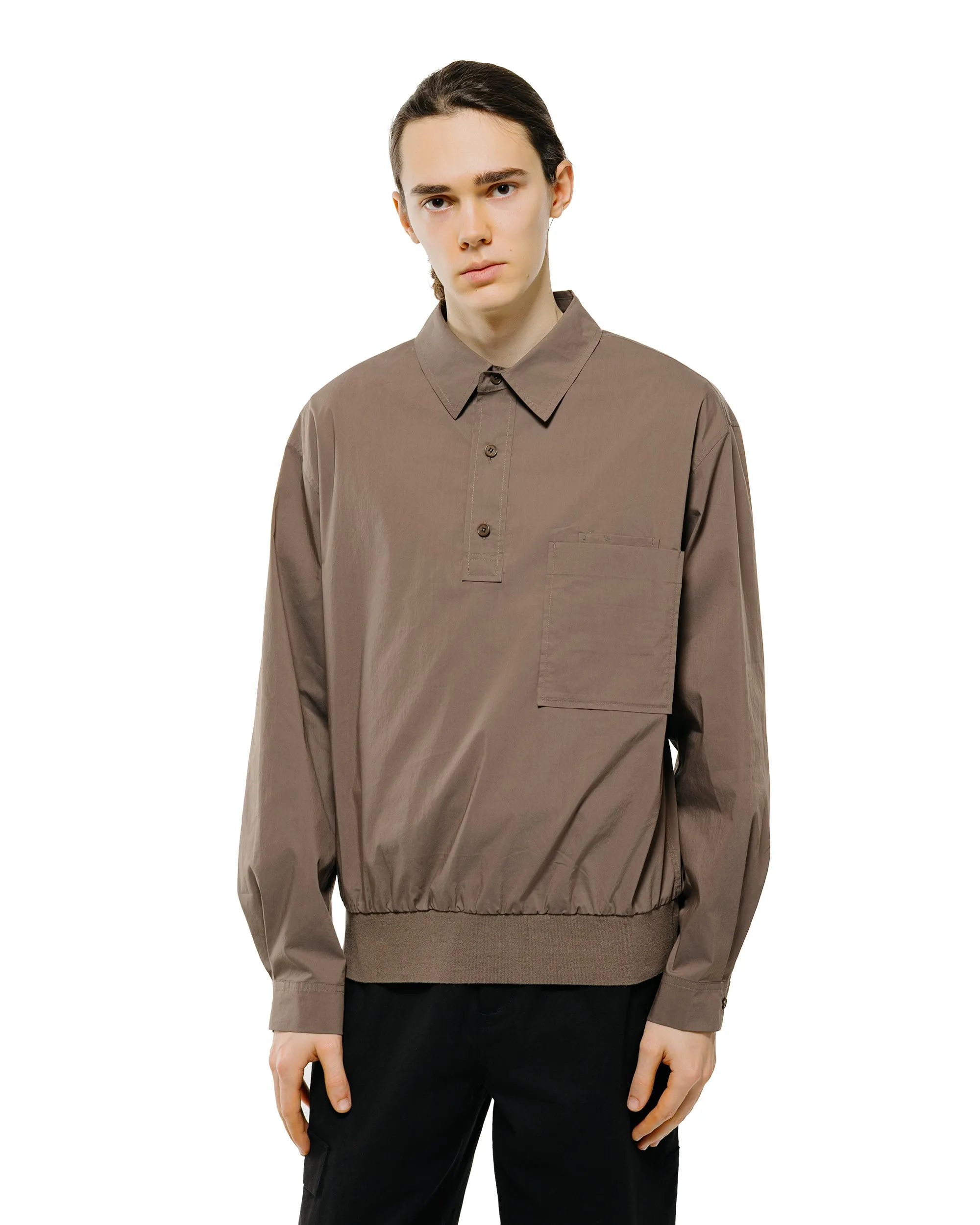 Amomento Pocket Pullover Khaki sold by Lost & Found product image thumbnail 2