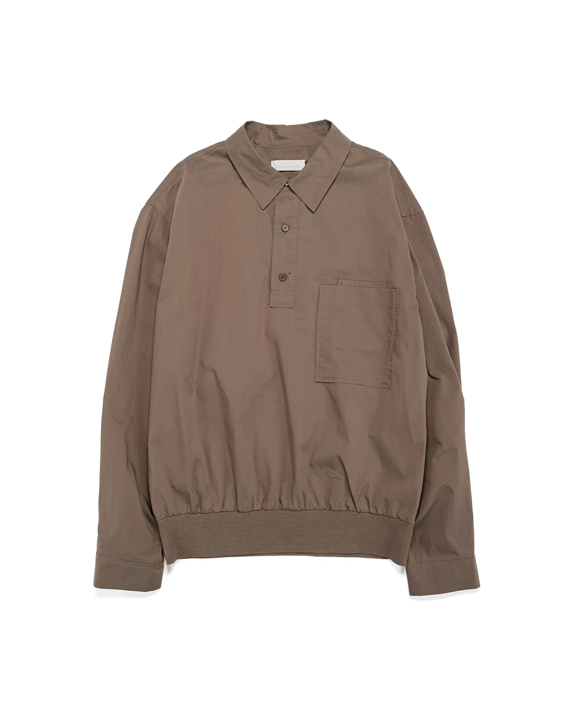 Amomento Pocket Pullover Khaki sold by Lost & Found
