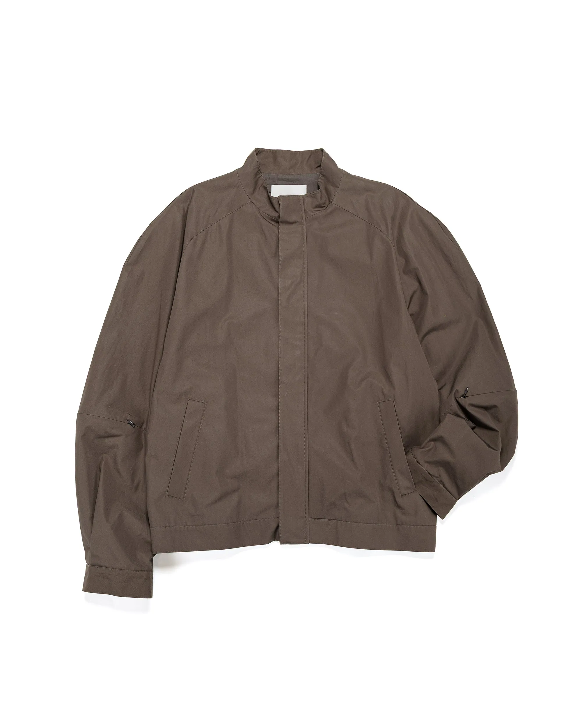 Amomento Raglan Cotton Zip Jumper Brown sold by Lost & Found