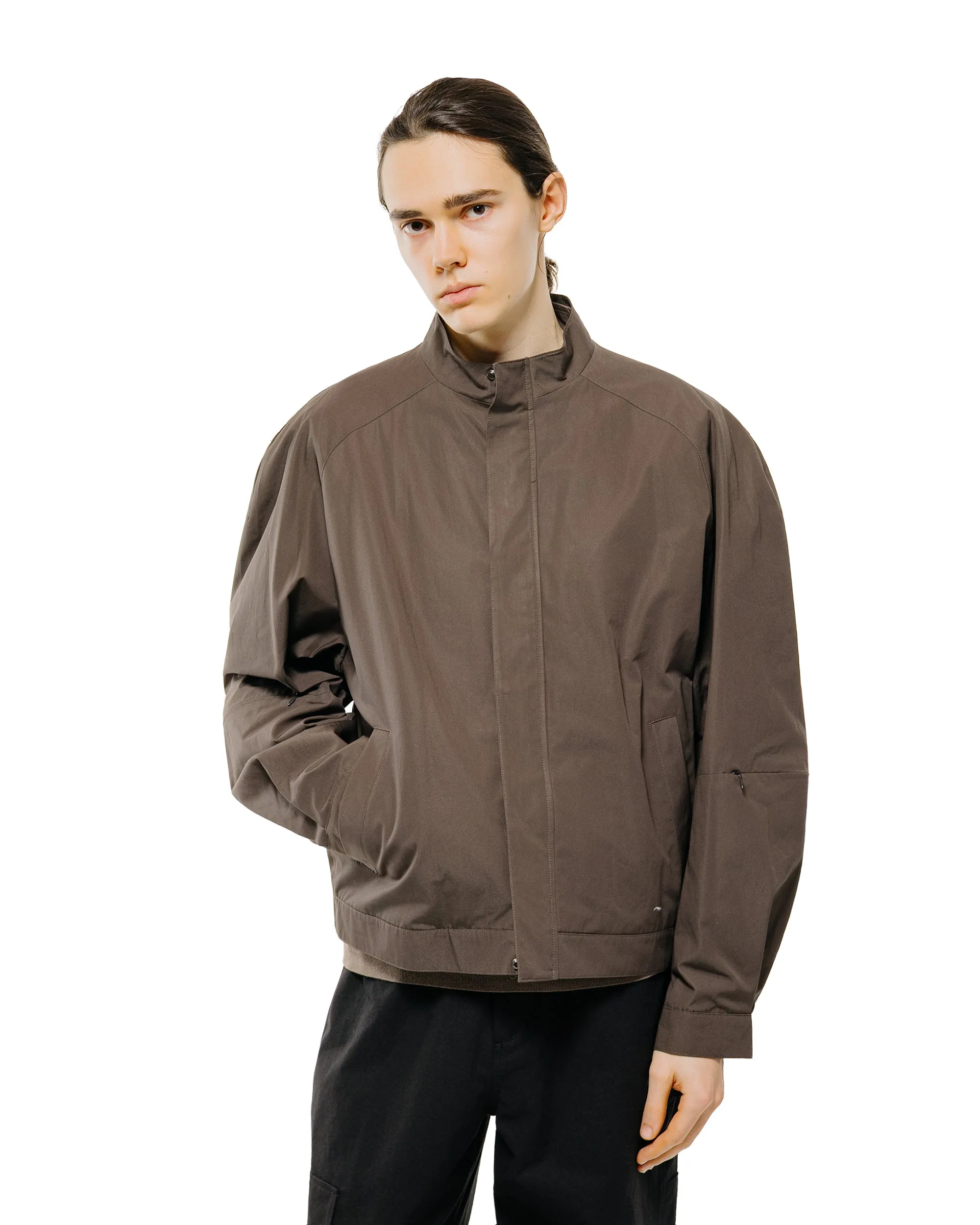 Amomento Raglan Cotton Zip Jumper Brown sold by Lost & Found product image thumbnail 2