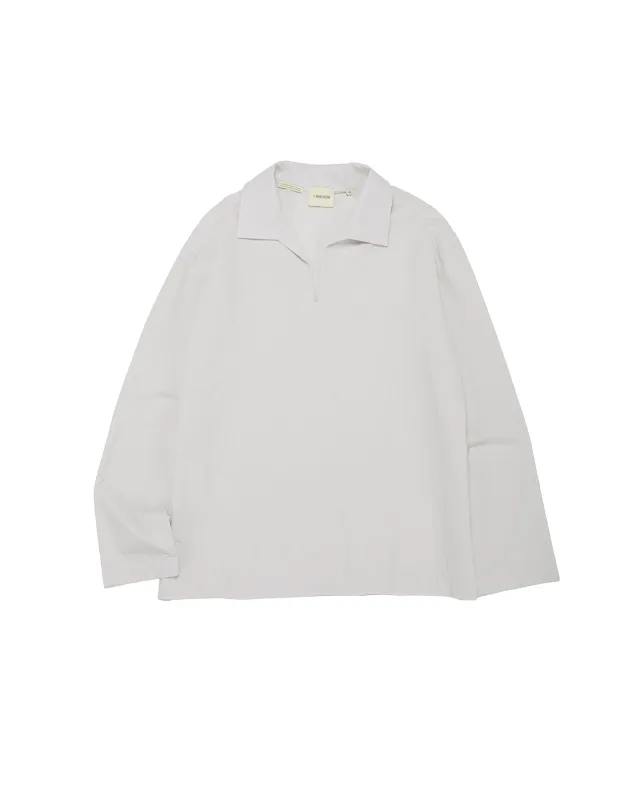 De Bonne Facture Vareuse Organic Cotton Mineral White made by De Bonne Facture
