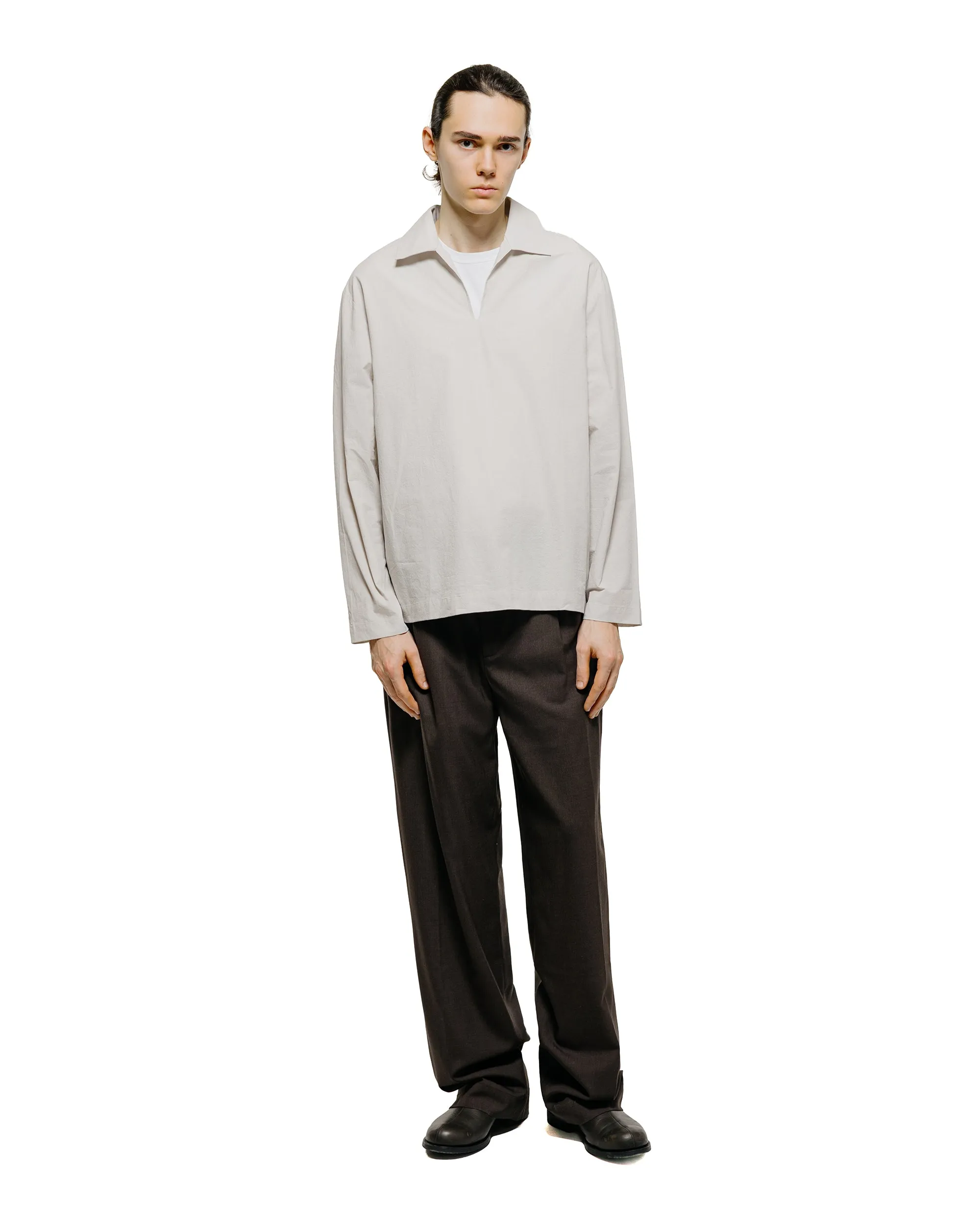 De Bonne Facture Vareuse Organic Cotton Mineral White sold by Lost & Found product image thumbnail 4