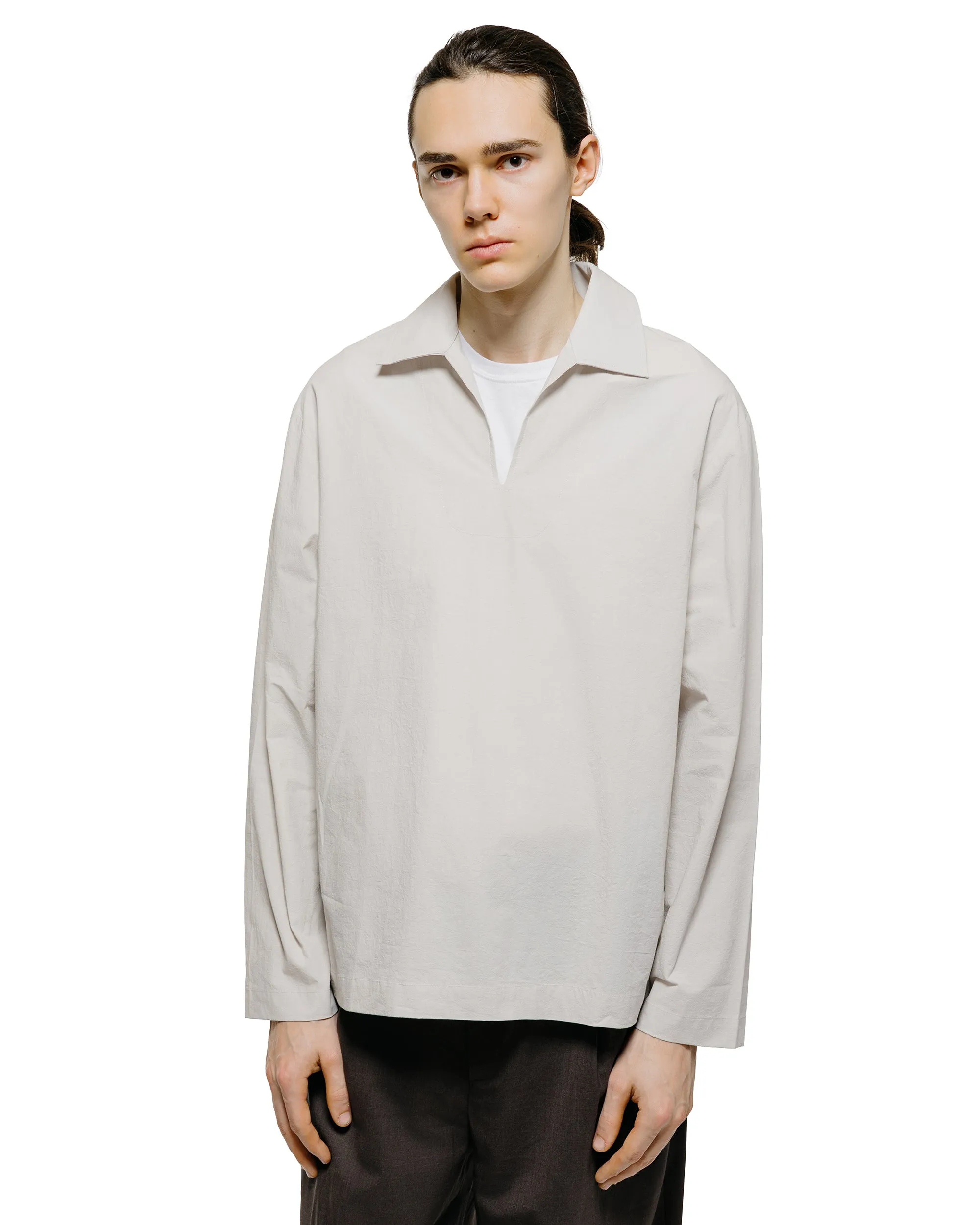 De Bonne Facture Vareuse Organic Cotton Mineral White sold by Lost & Found product image thumbnail 2