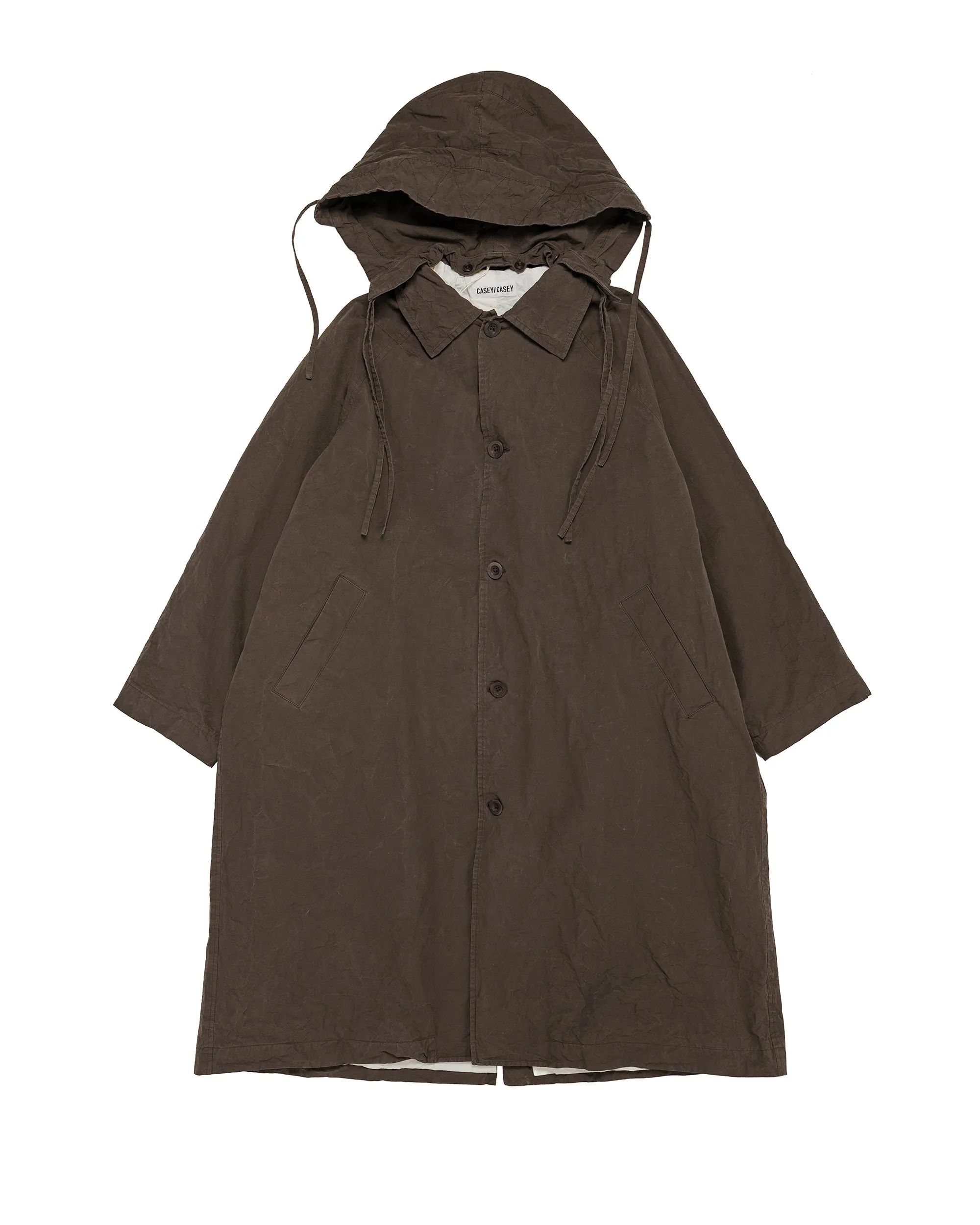 CASEY CASEY Yak Hoodie Coat Tough Cot Earth sold by Lost & Found