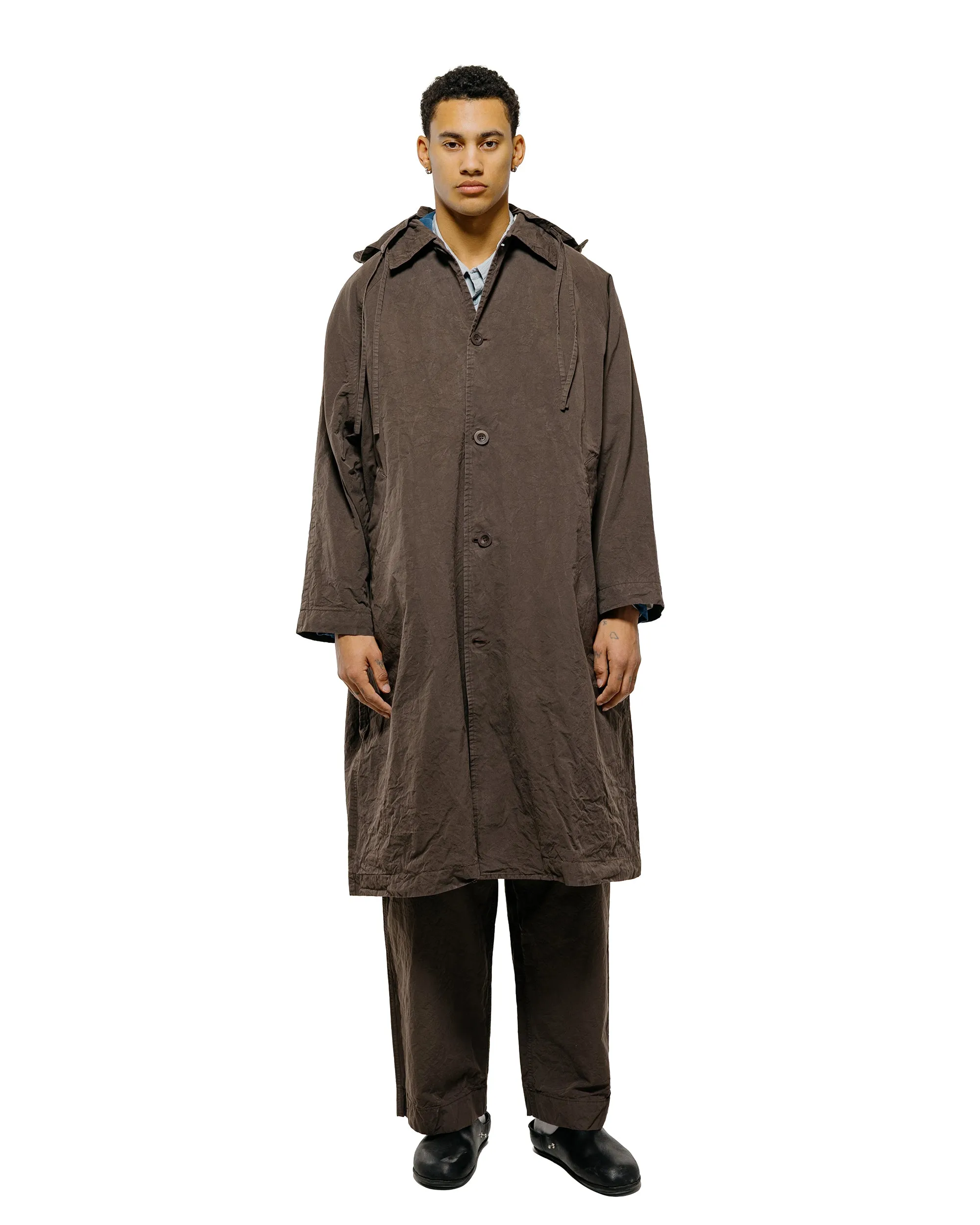 CASEY CASEY Yak Hoodie Coat Tough Cot Earth sold by Lost & Found product image thumbnail 2